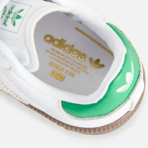 Kith Kids Classics for adidas Originals TD Samba - White / Fairway Green