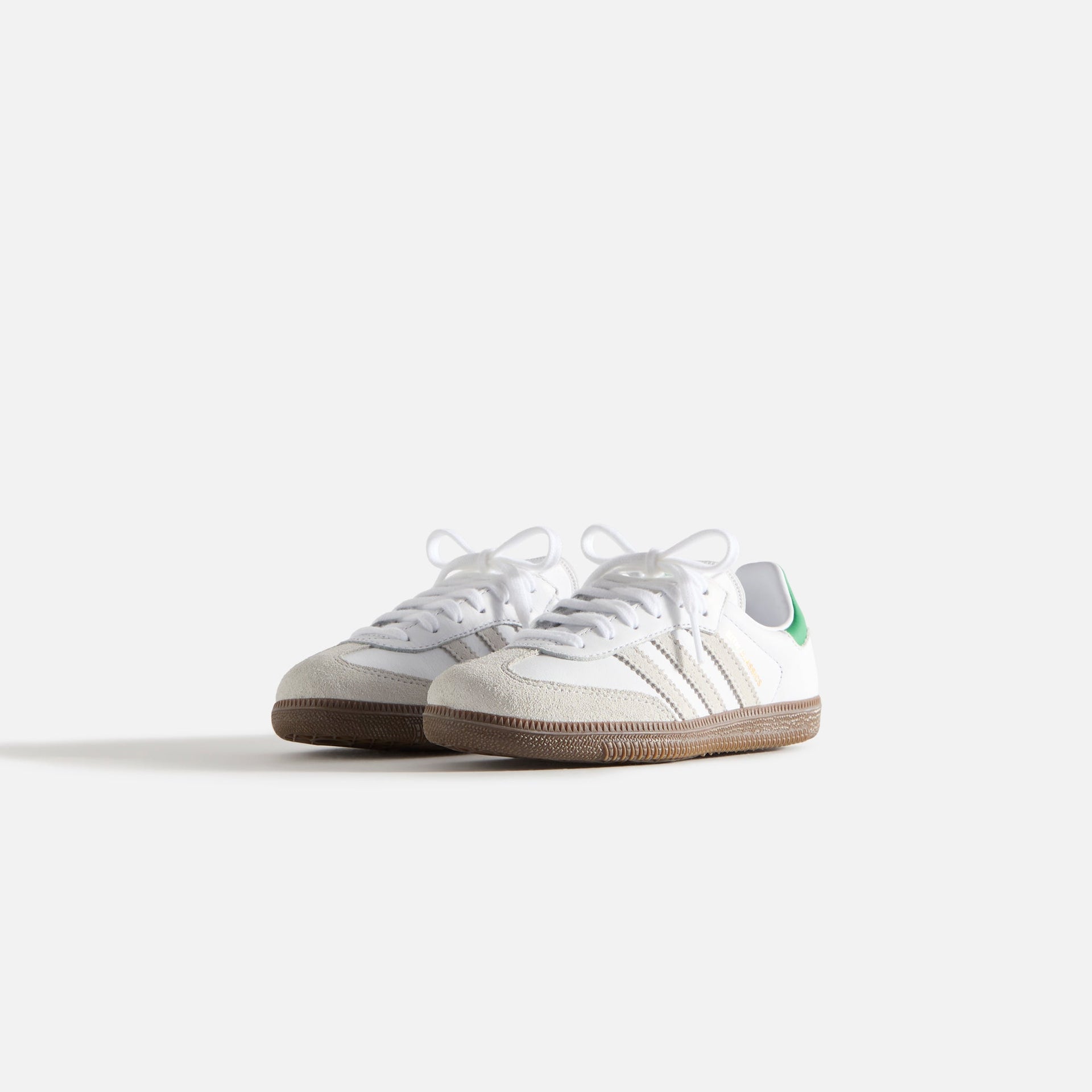 Kith Kids Classics for adidas Originals PS Samba - White / Fairway Green