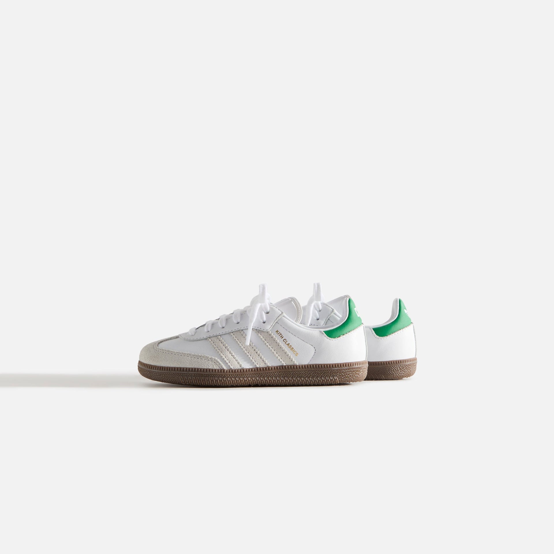 Kith Kids Classics for adidas Originals PS Samba - White / Fairway Green