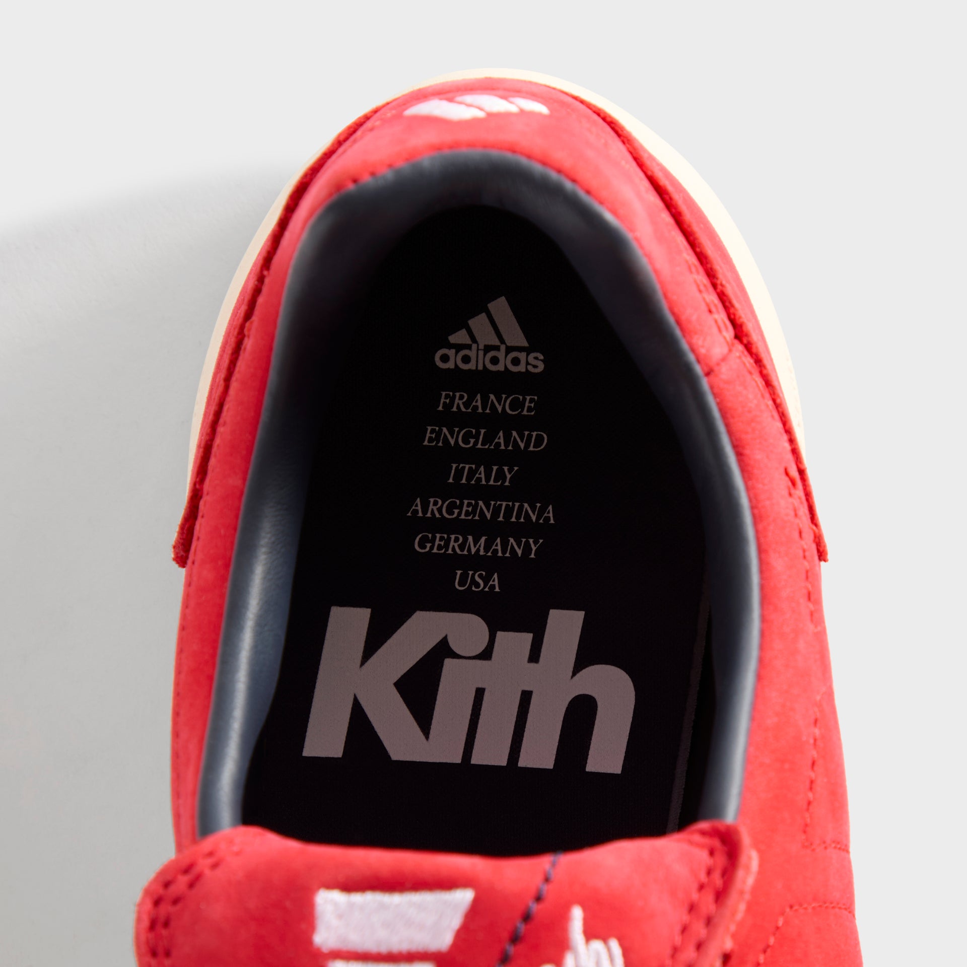 Kith for adidas Football Predator 2002 IC in Red / White