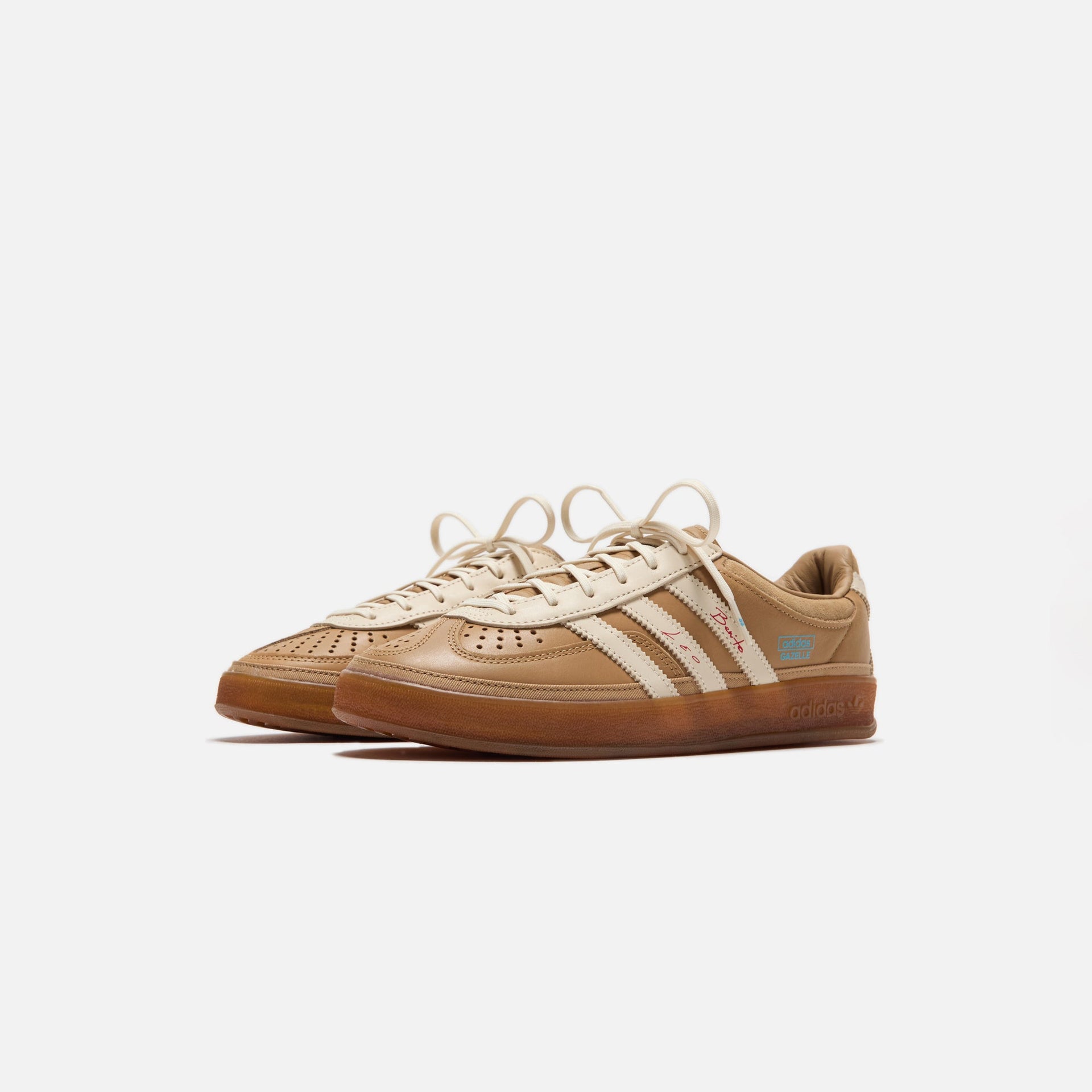 adidas x Lionel Messi x Bad Bunny Gazelle Indoor - Cardboard / Cream White / Wild Brown