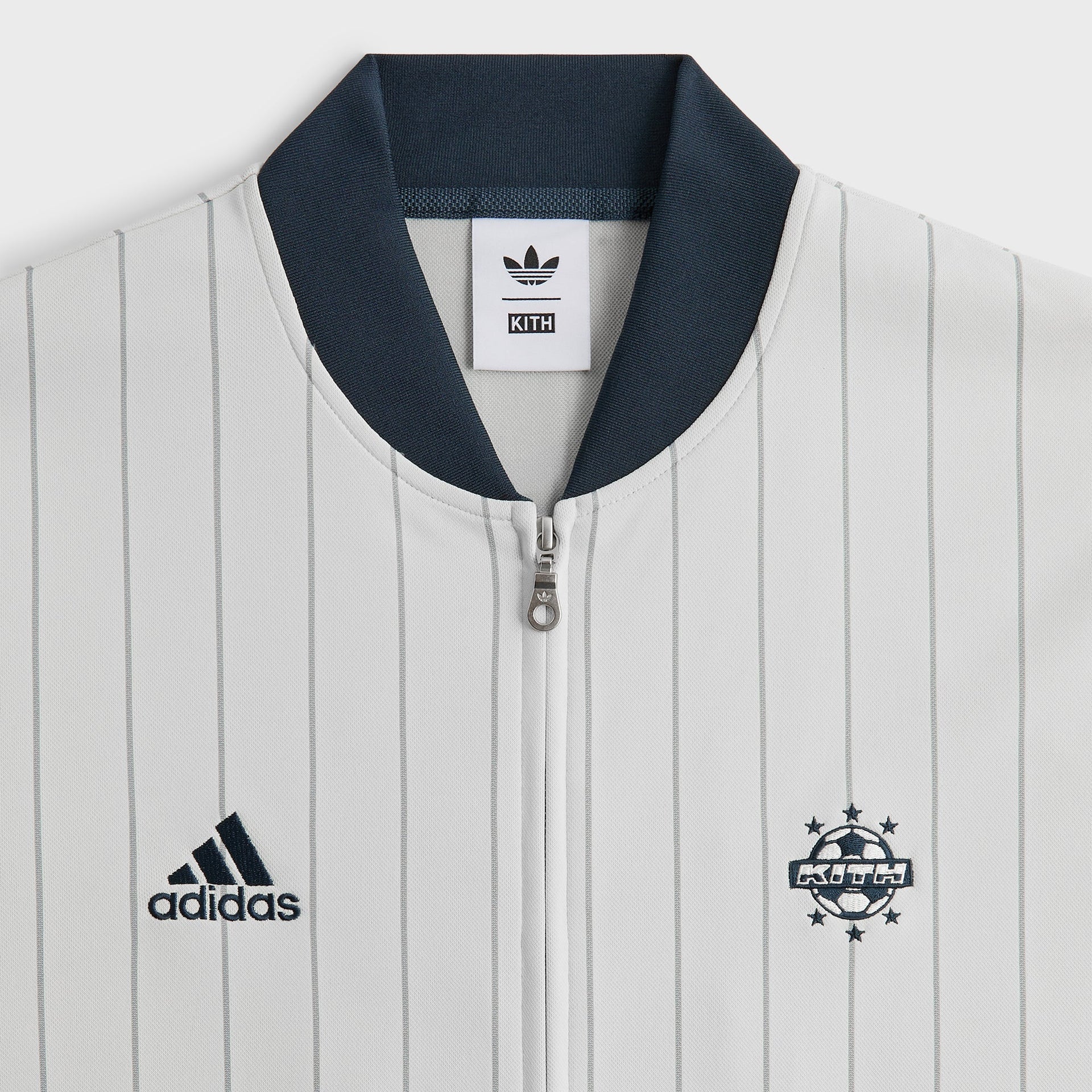 Kith for adidas Football Pinstripe Jersey - White - PH