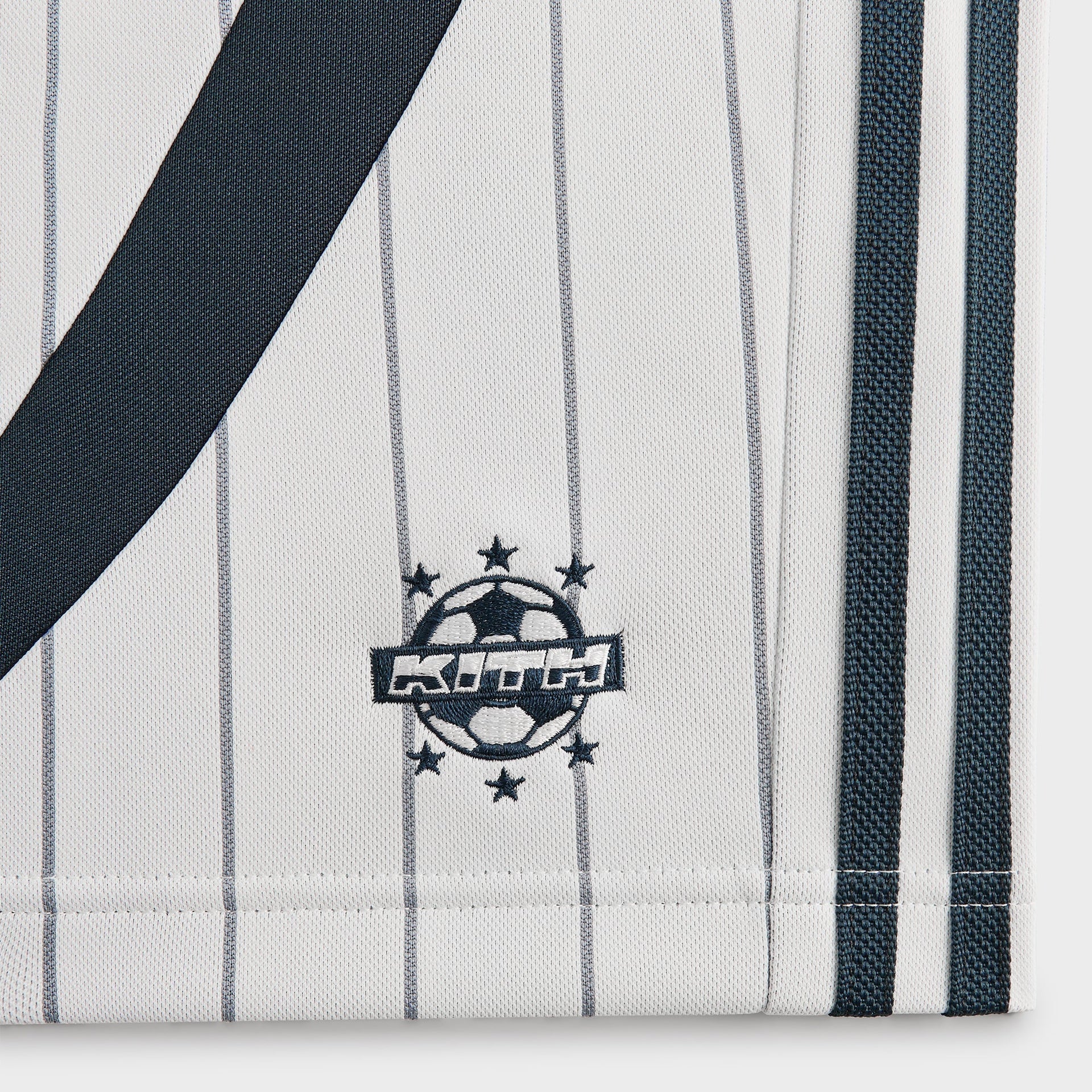 Kith for adidas Football Pinstripe Short - White - PH