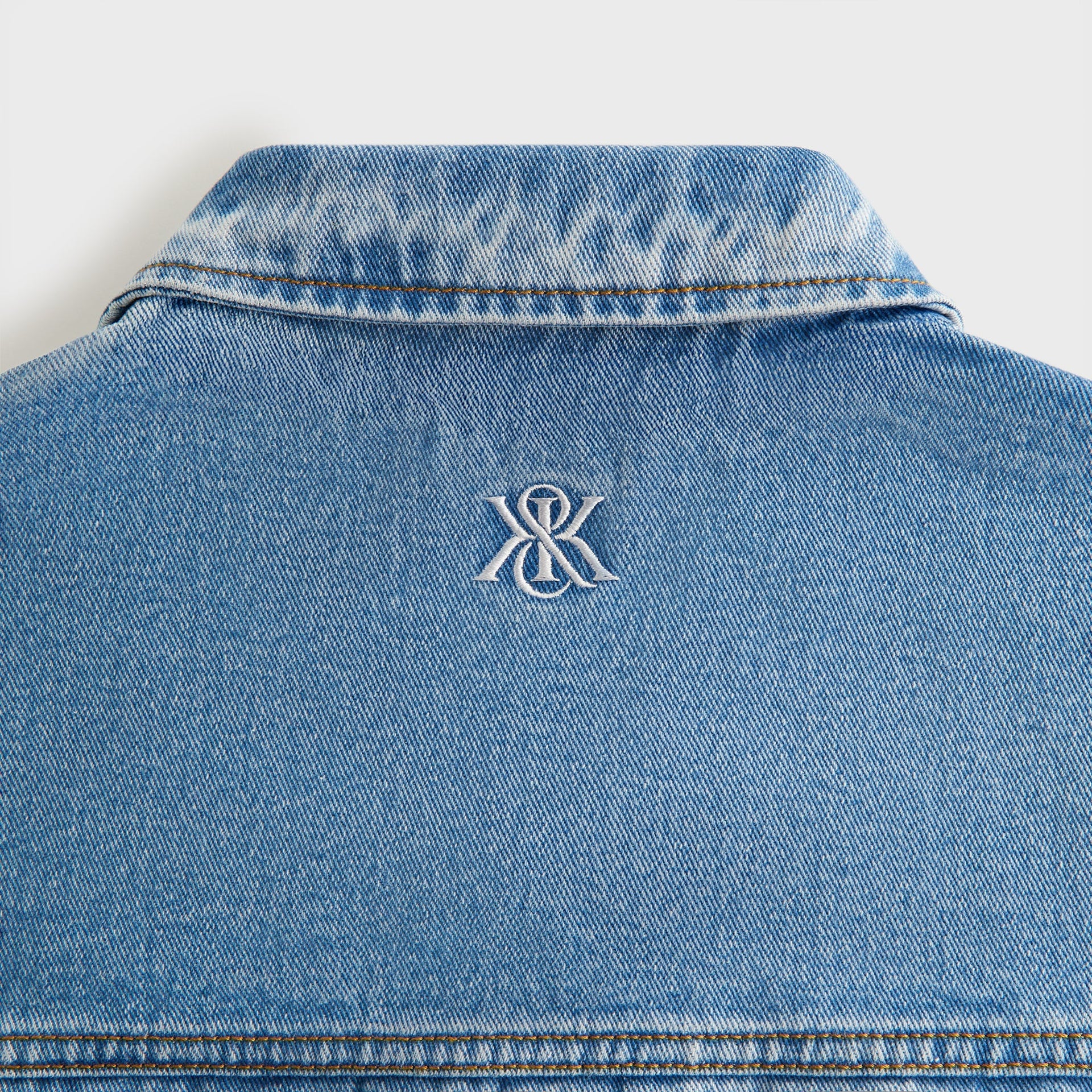 Kith for adidas Football Denim Jacket - Blue - PH