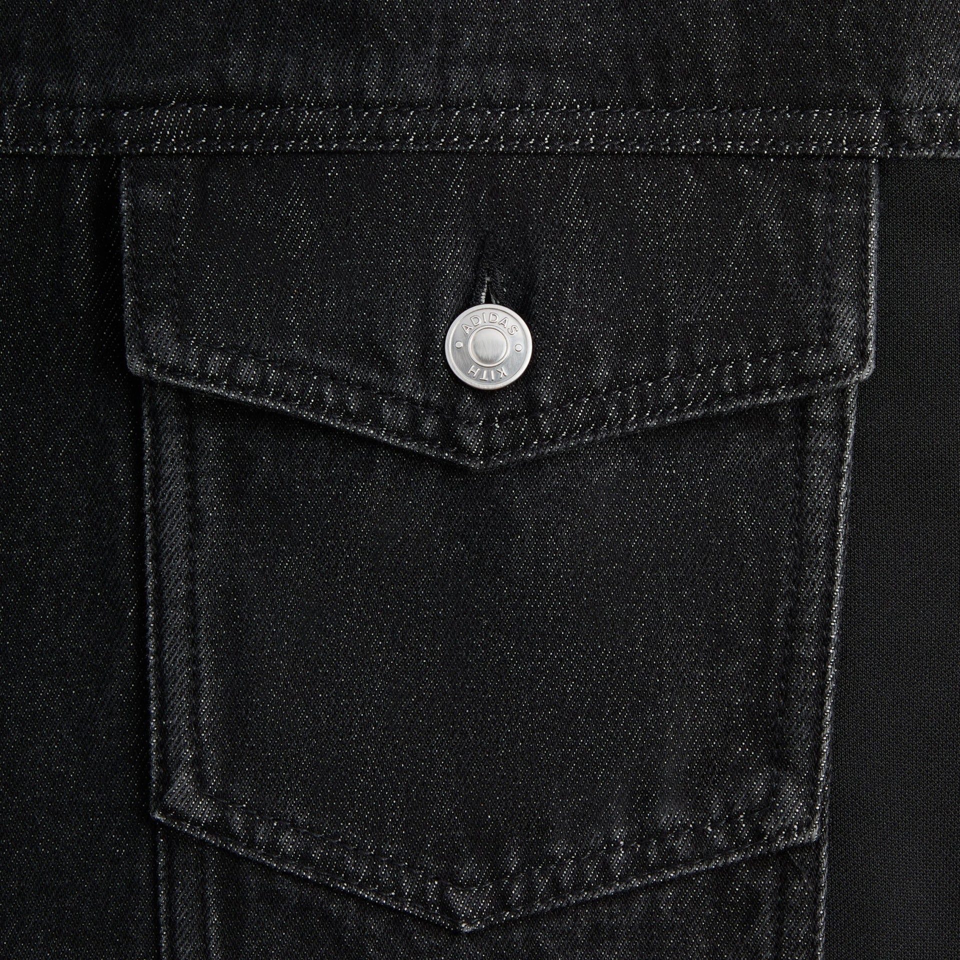 Kith for adidas Football Denim Jacket - Black - PH