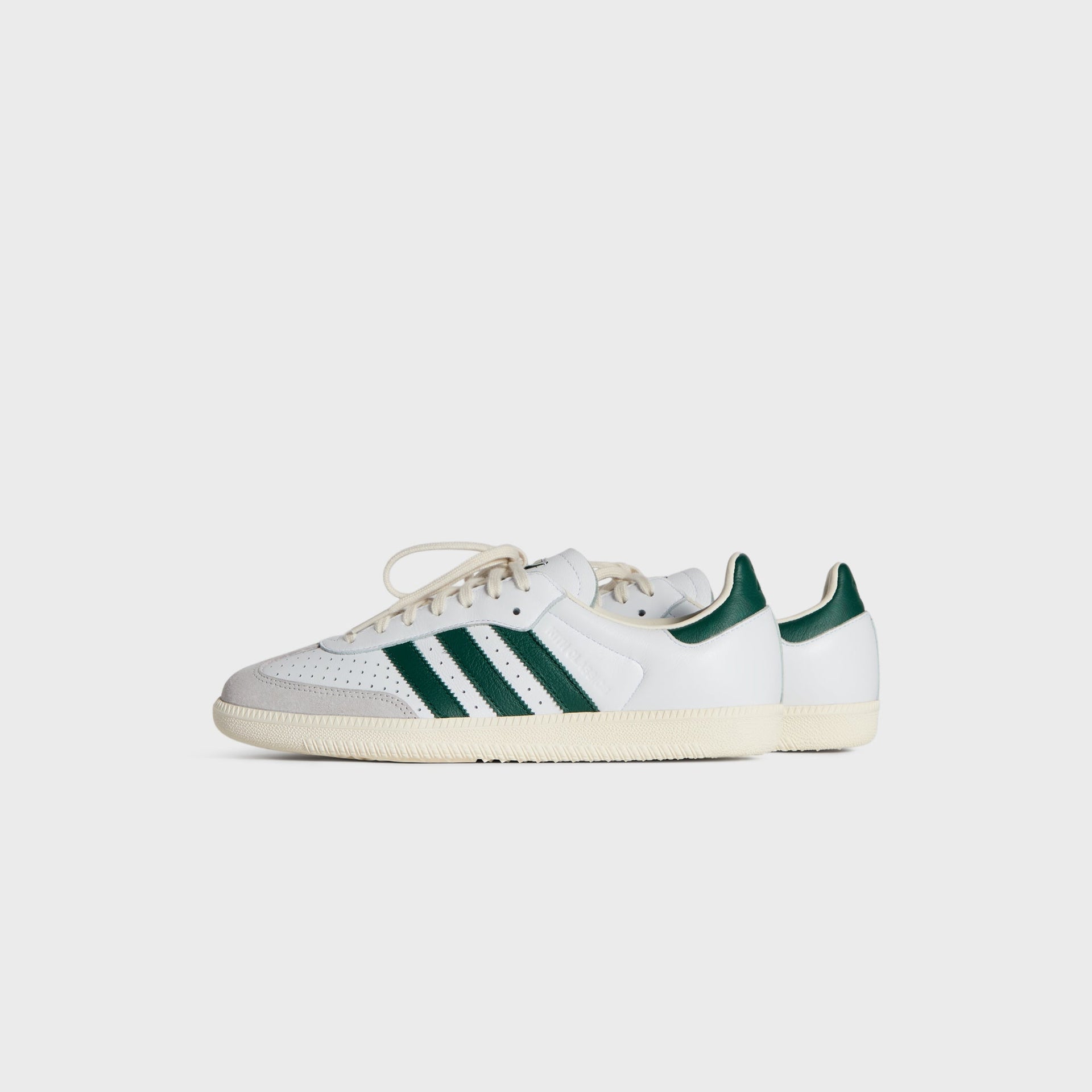 Kith Classics for adidas Originals Samba - White / Collegiate Green / Off White