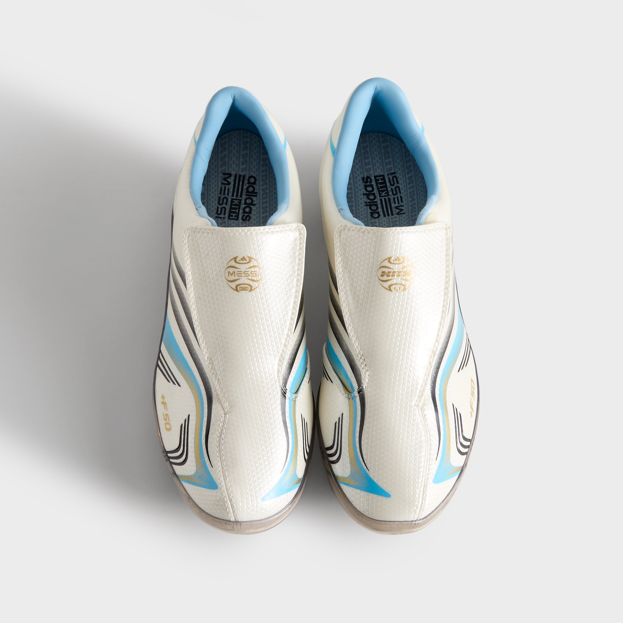 シューズ Kith & Messi for  Football F50 Kith & Messi for adidas Football F50 Inframe - Off White / Clear