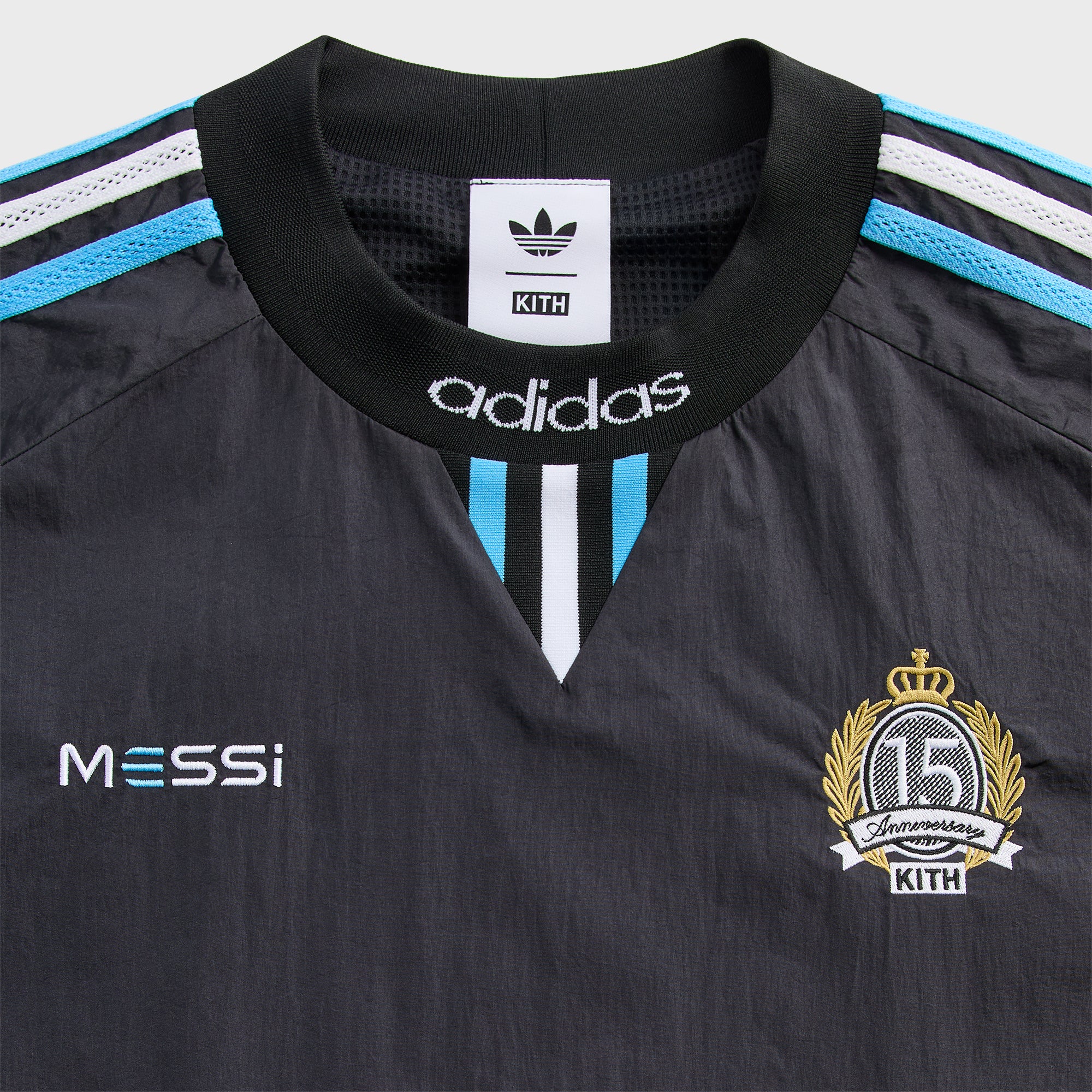 Kith & Messi for adidas Football Track Pullover - Black – Kith Canada