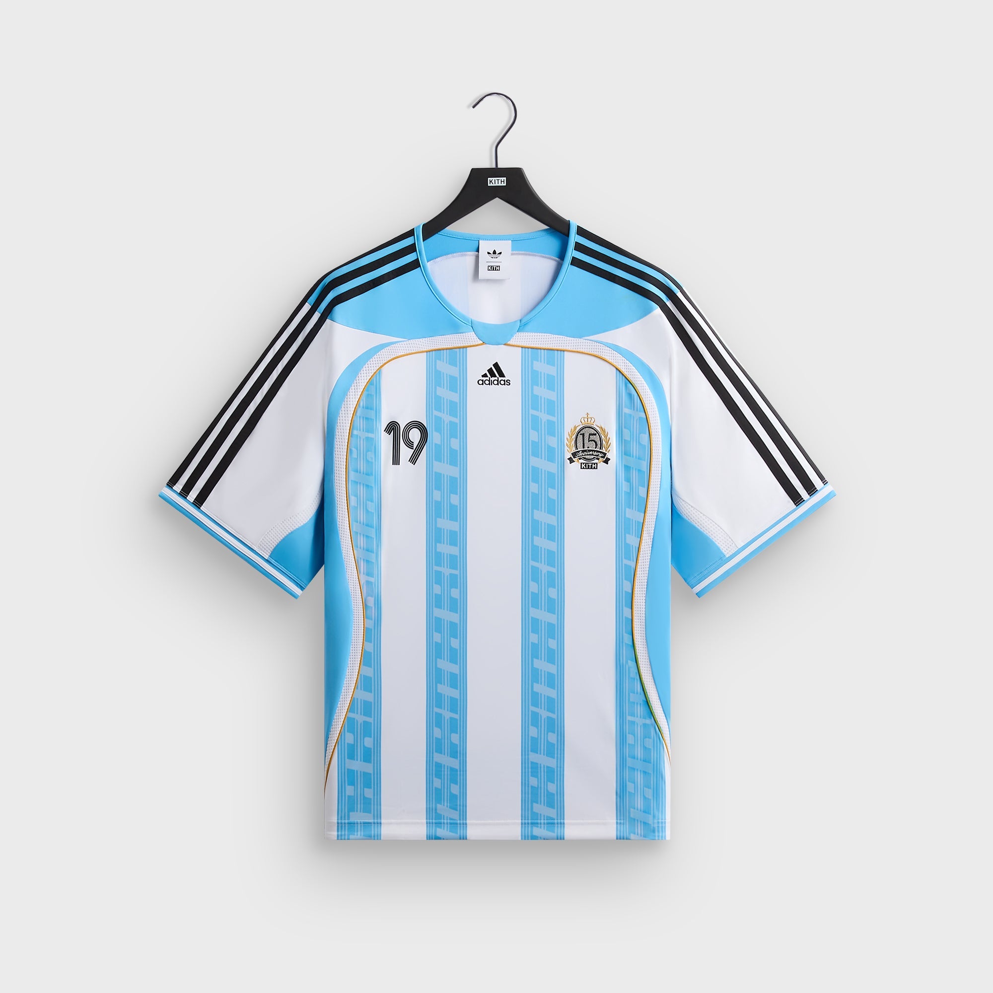 Kith & Messi for adidas Football Jersey - Blue / White – Kith Canada