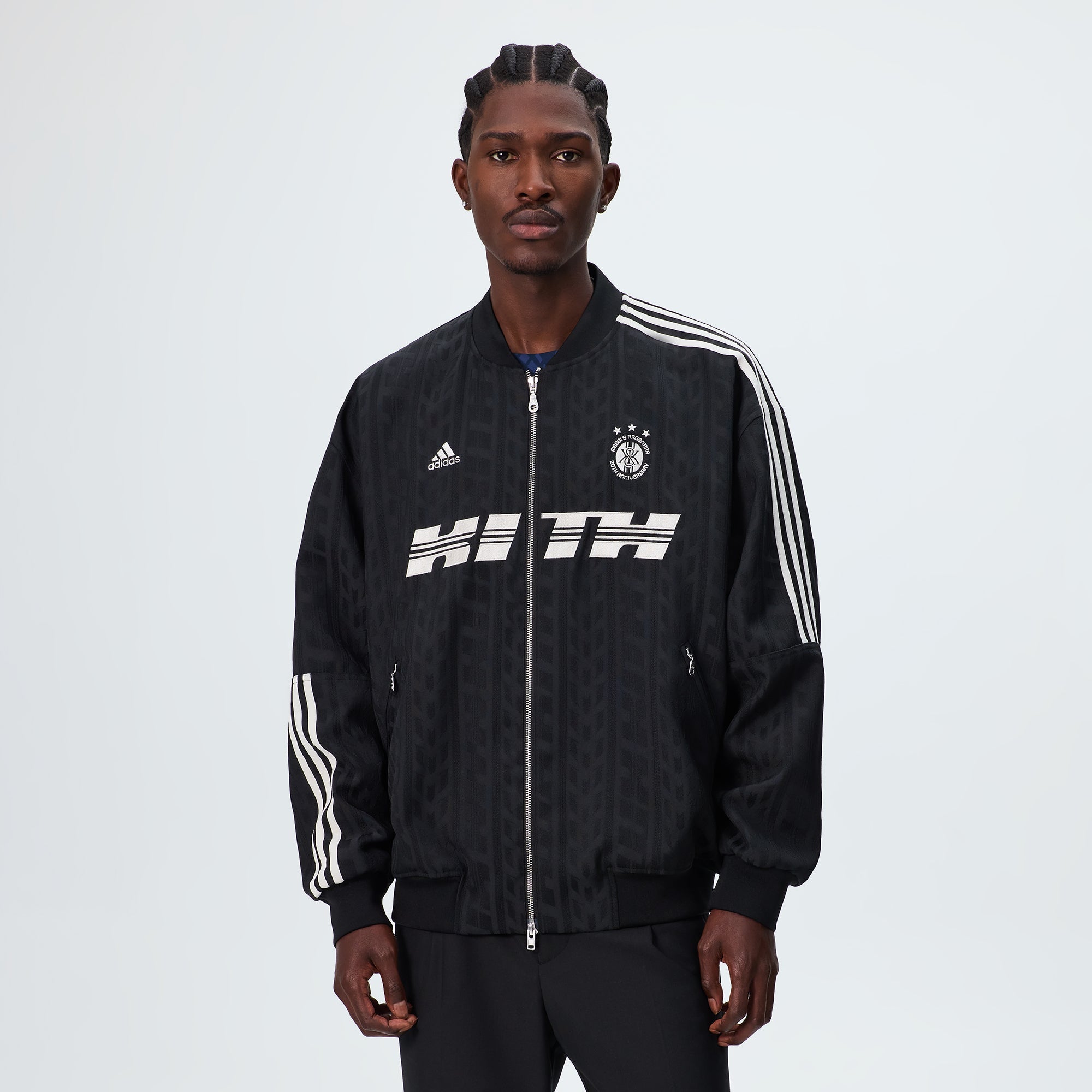Kith & Messi for adidas Football Bomber Jacket - Black – Kith Canada