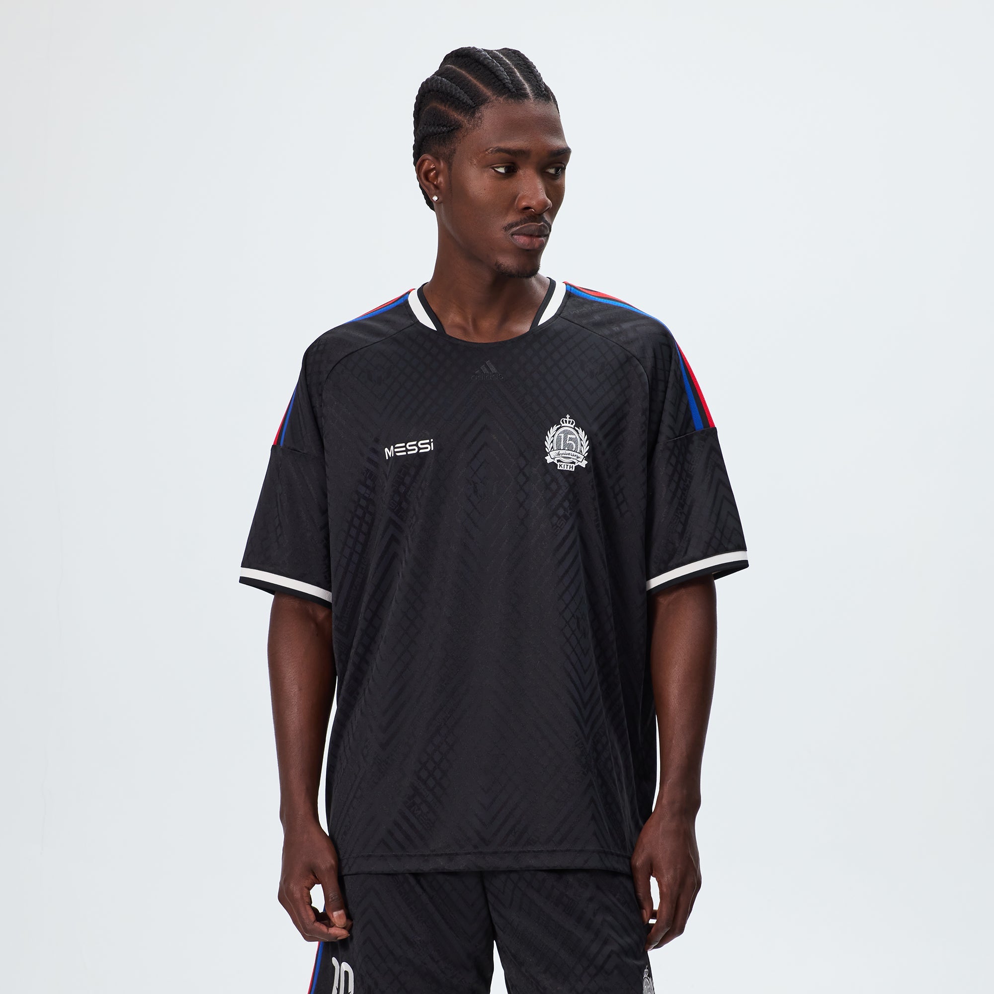 KITH adidas サッカーシャツ 黒 Kith & Messi for adidas Football Jersey - Black – Kith Canada