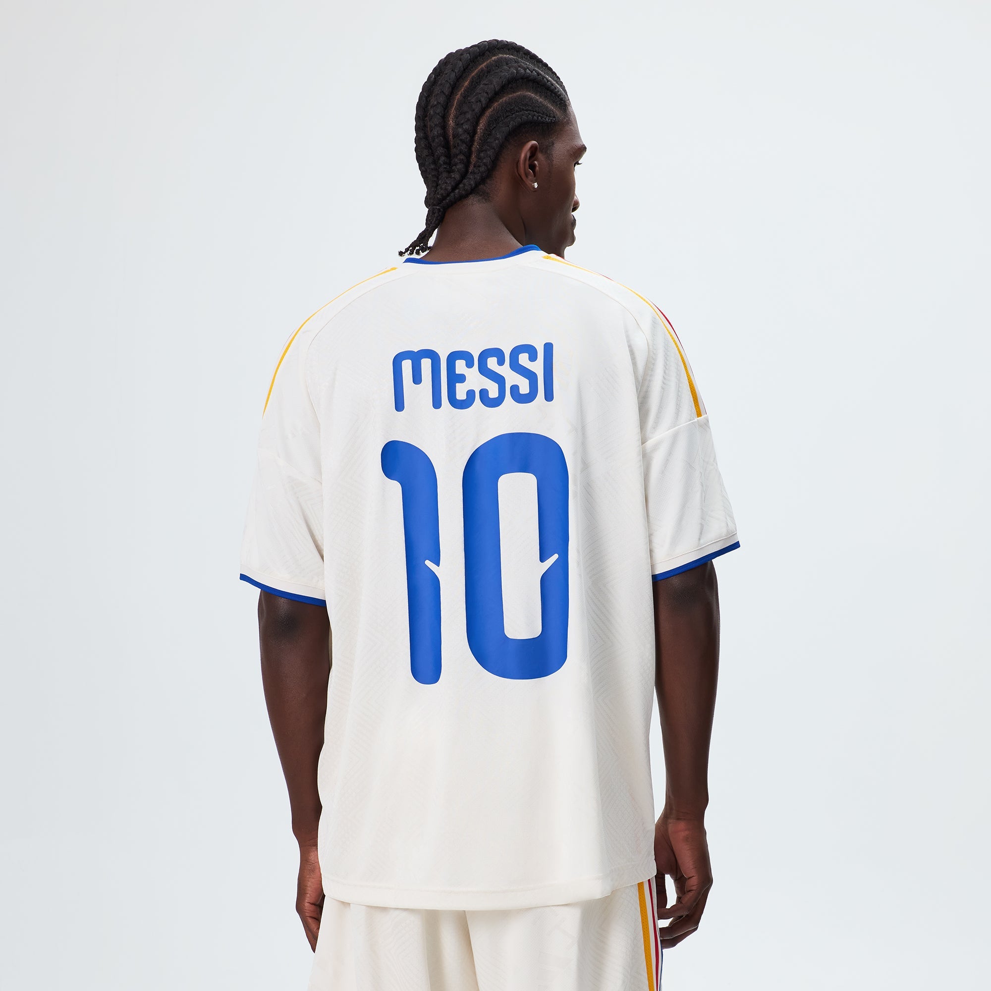 Kith & Messi for adidas Football Jersey - Chalk White – Kith Canada