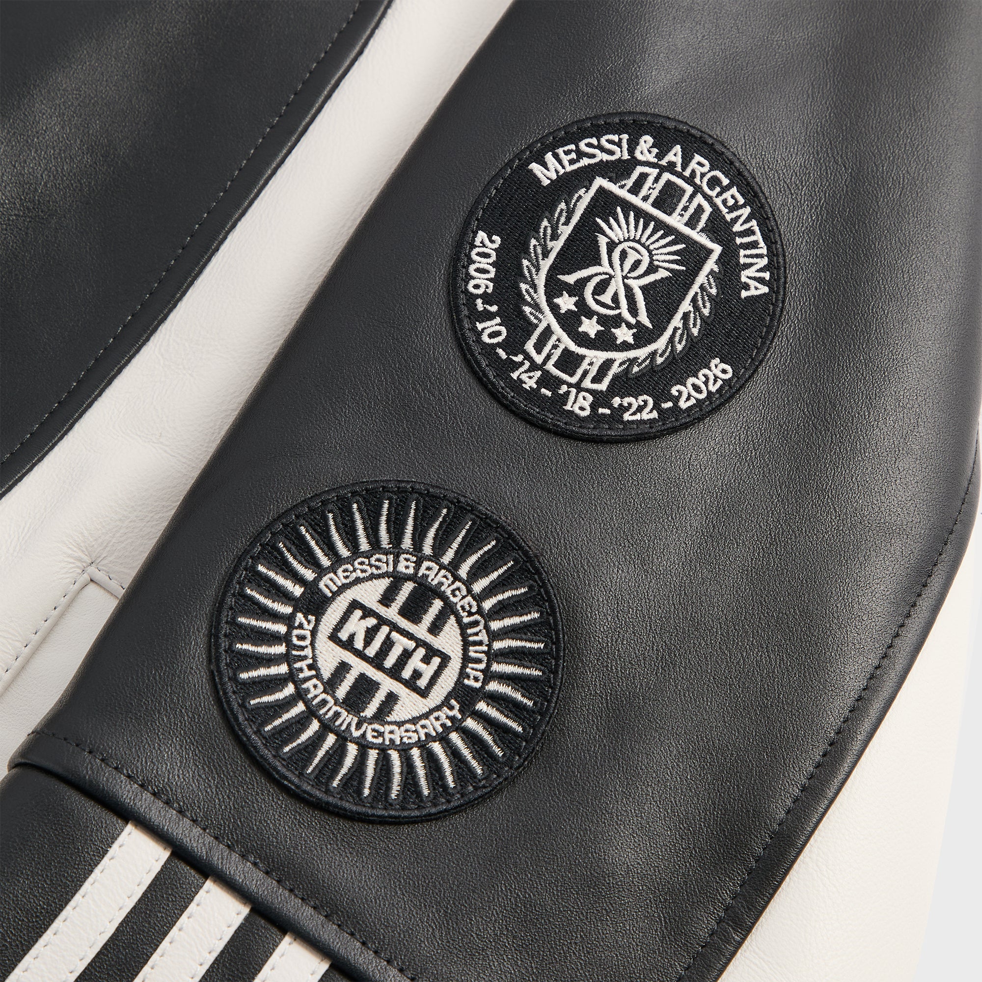 Kith & Messi for adidas Football Leather Biker Jacket - Multi