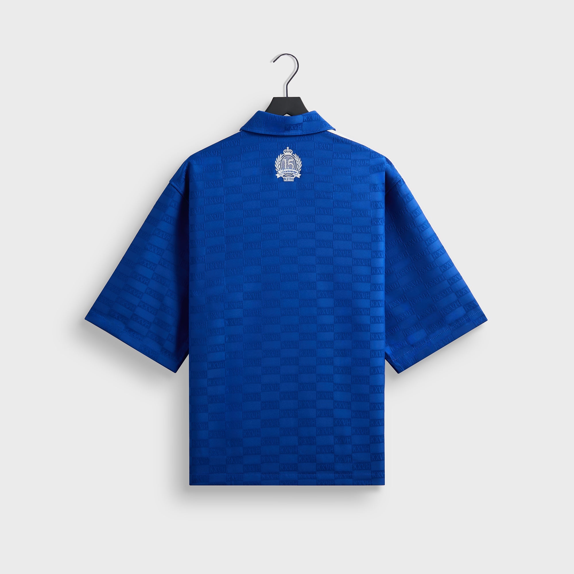 adidas KITH ESPN シャツ US Lサイズ Kith & Messi for adidas Football Monogram Shirt - Blue – Kith Canada