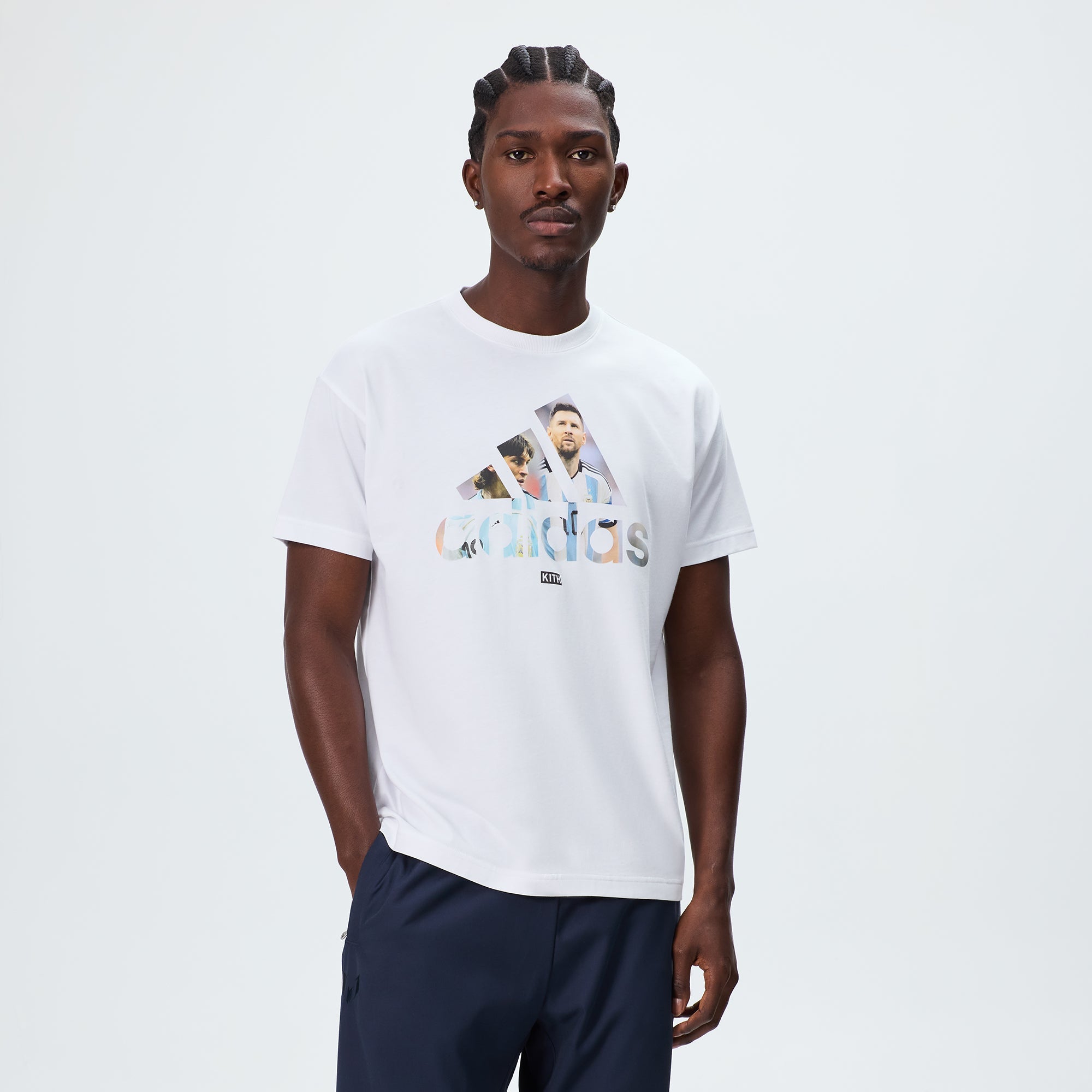 Kith & Messi for adidas Football Graphic Tee - White – Kith Canada