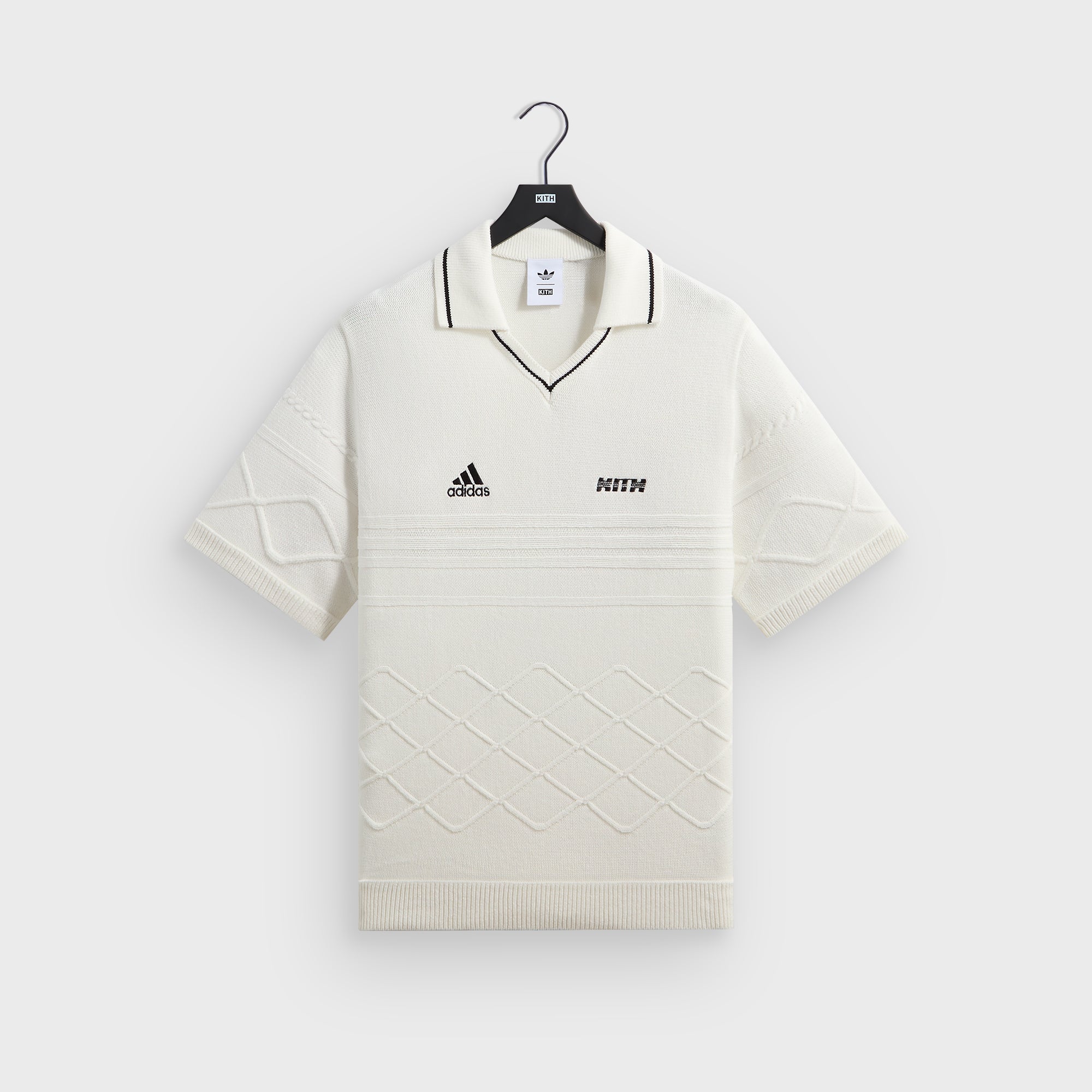 Kith & Messi for adidas Football Knit Polo - White – Kith Canada