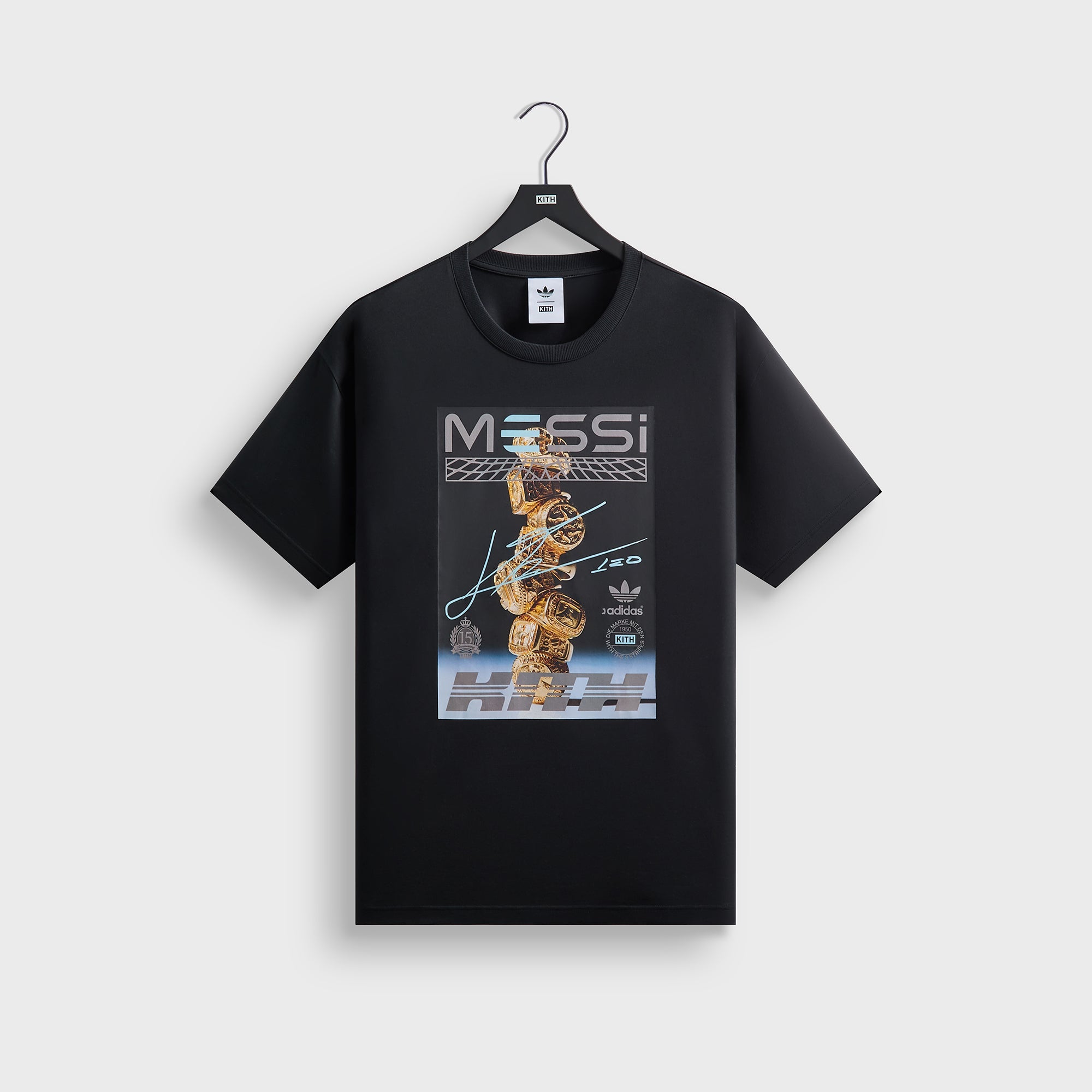 Kith & Messi for adidas Football Graphic Tee - Black – Kith Canada
