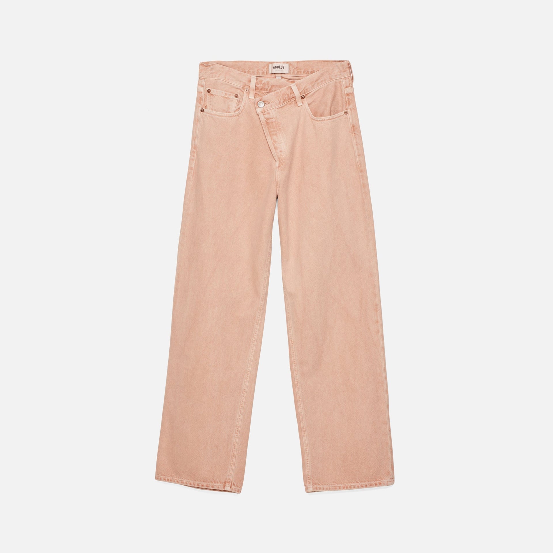 Agolde Criss Cross Jean - Pink Salt