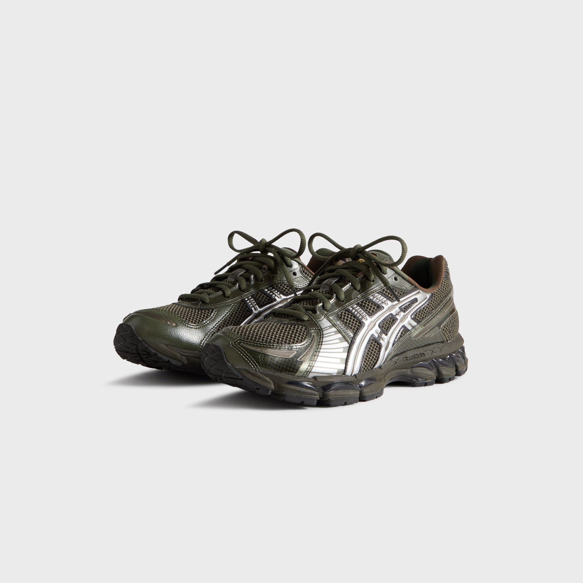 Marvel vs. Capcom | Kith for ASICS GEL-KAYANO® 12.1 Captain America vs. Guile Double Box - Dive Blue / Gunmetal / Deep Depths / Gunmetal - PH