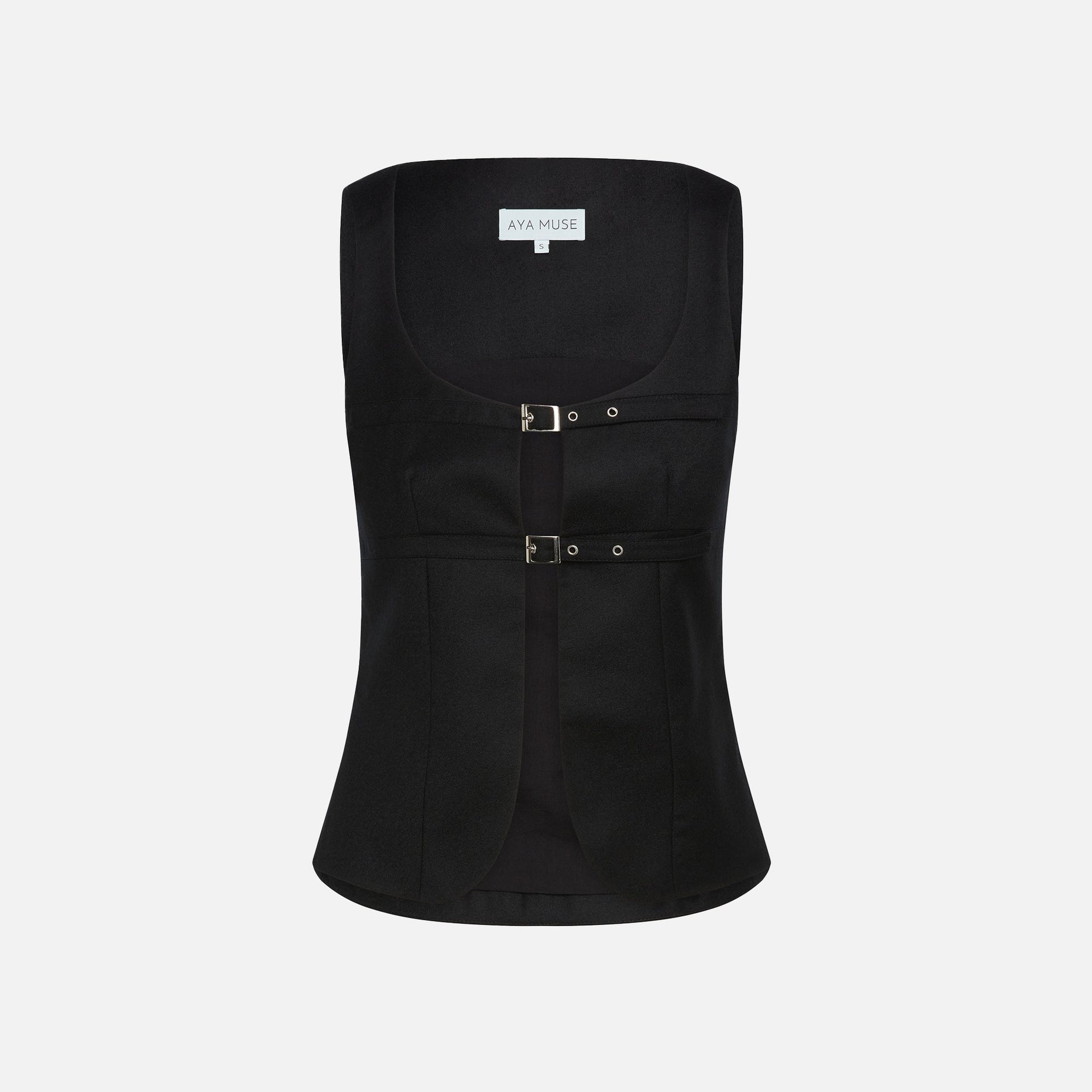 Aya Muse Lucerine Vest - Black