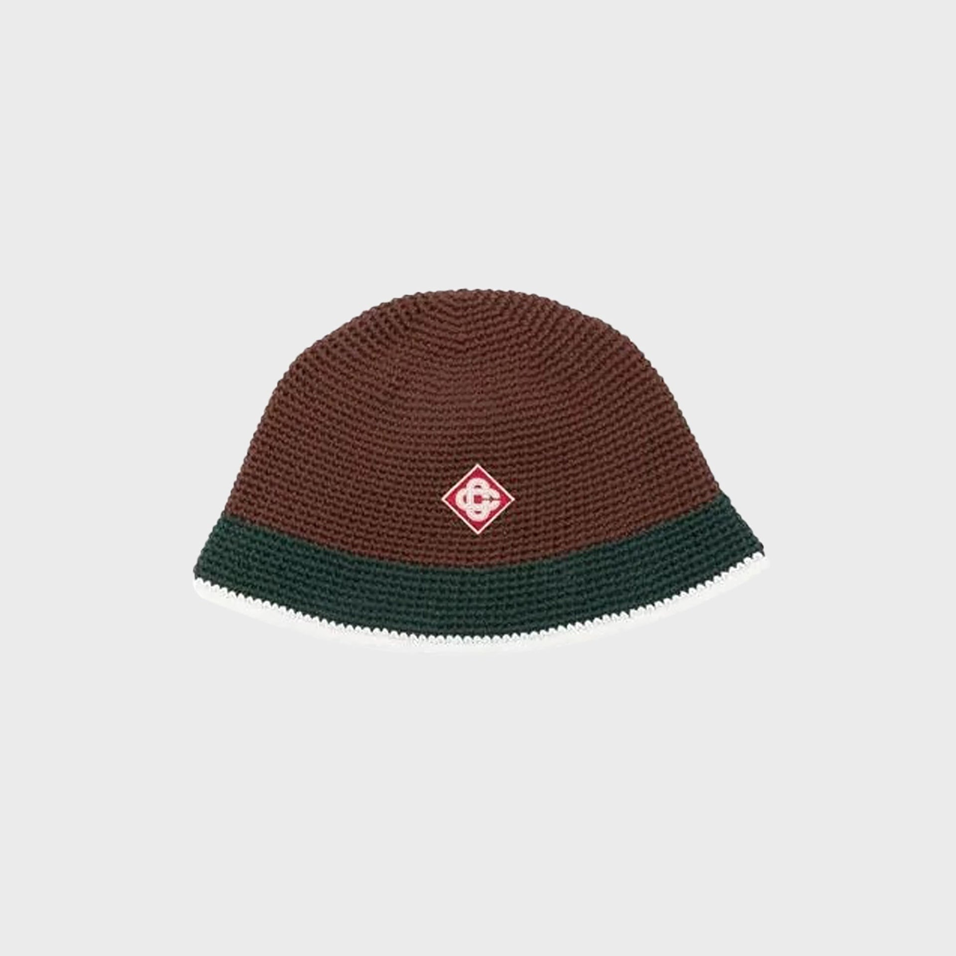 Casablanca Crochet Cap - Brown