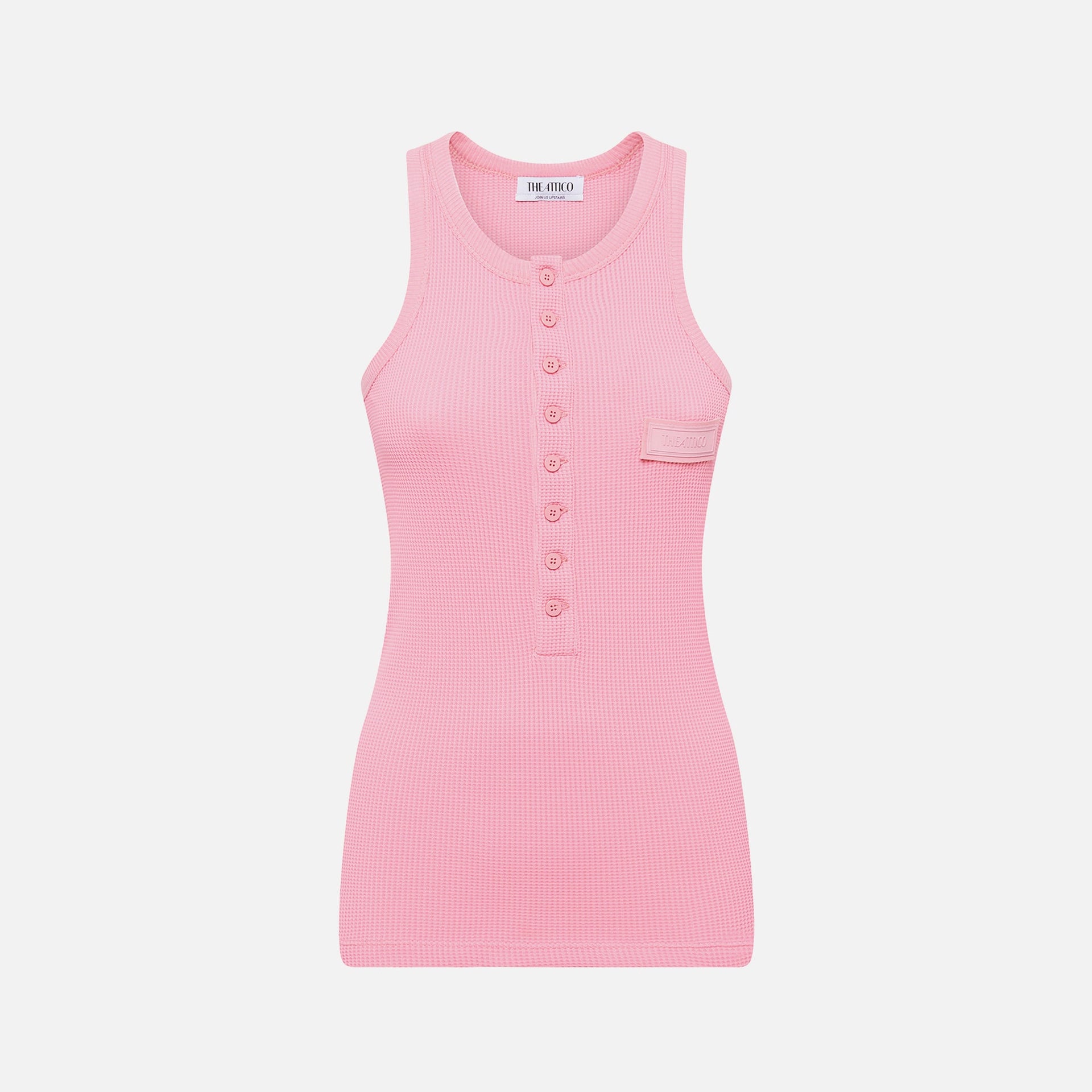 The Attico Polo Tank Top - Pink