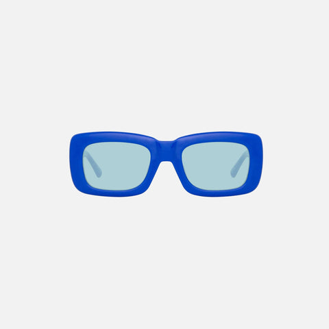 The Attico Marfa Frames - Electric Blue / Blue Lens