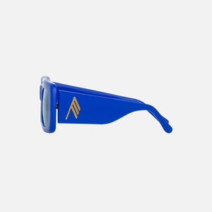 The Attico Marfa Frames - Electric Blue / Blue Lens