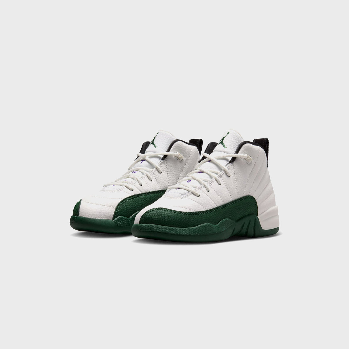 Jordan PS Jordan 12 Retro - Summit White / Gorge Green / Black / Fierce Purple