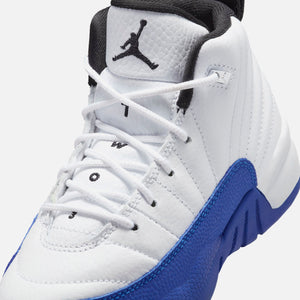 Jordan PS Air Jordan 12 - White / Black / Game Royal