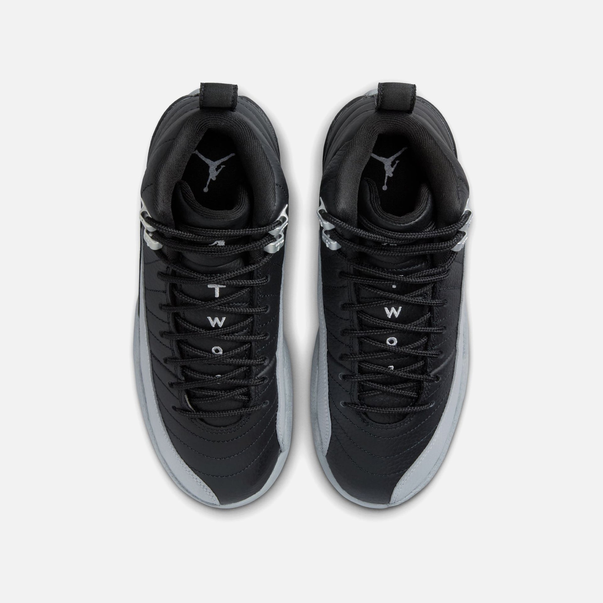 Jordan GS Air Jordan 12 - Retro Black / Wolf Grey / White