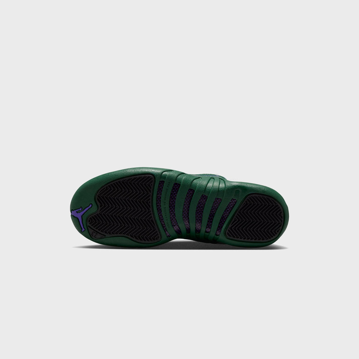 Jordan GS Air Jordan 12 Retro - Summit White / Gorge Green / Black / Fierce Purple