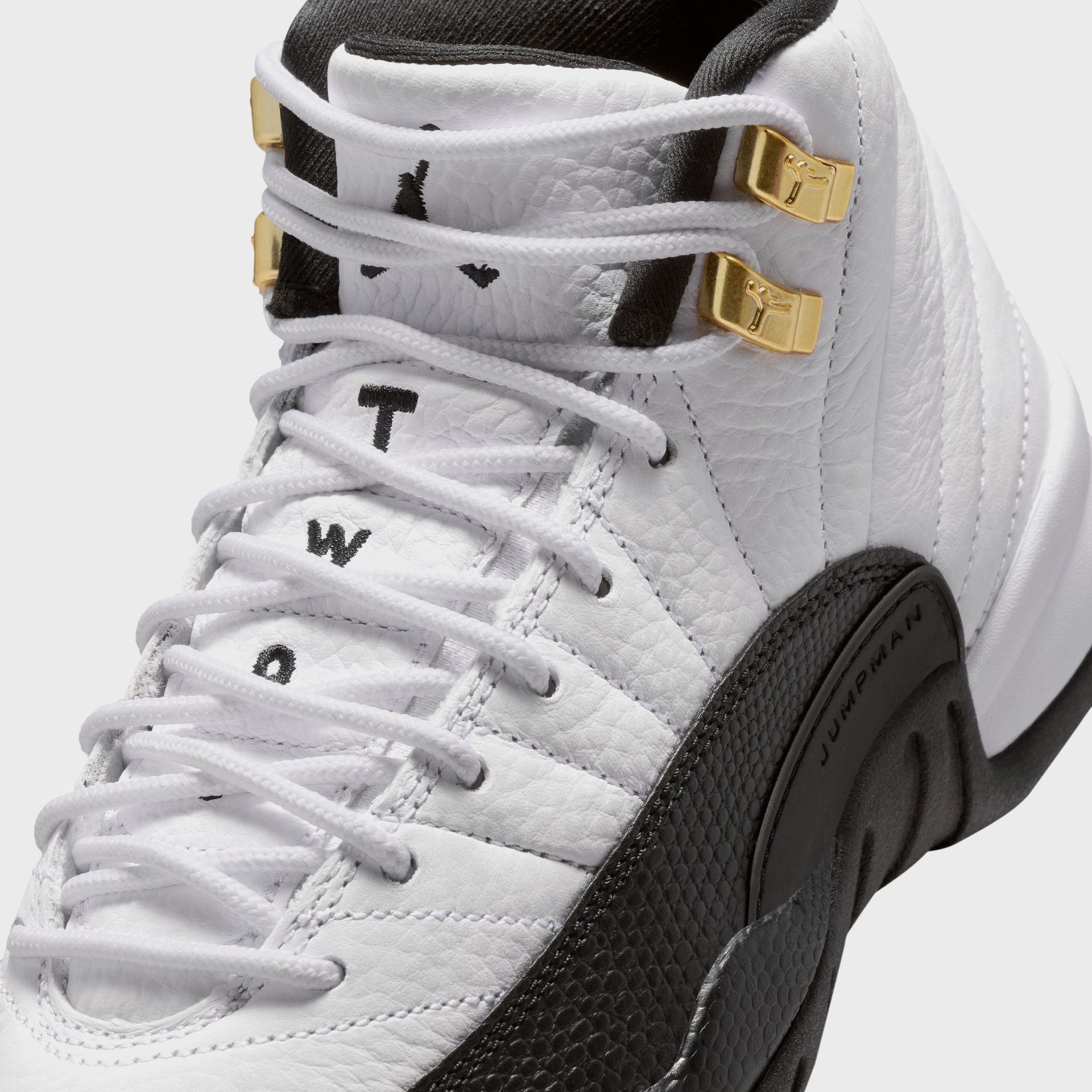 Jordan GS Air Jordan 12 Retro - White / Black / Taxi