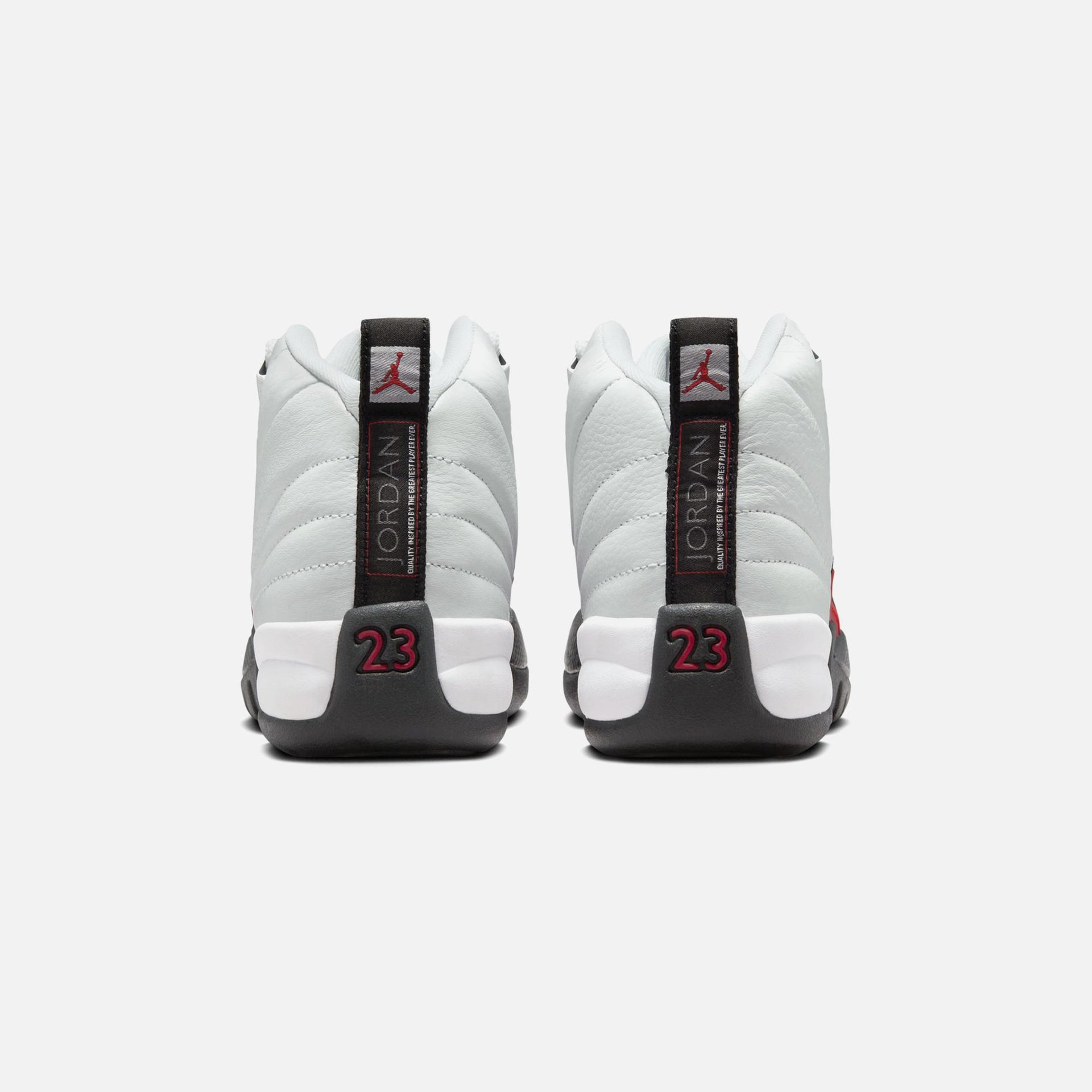 Jordan GS Air Jordan 12 Retro - White / Gym Red / Black