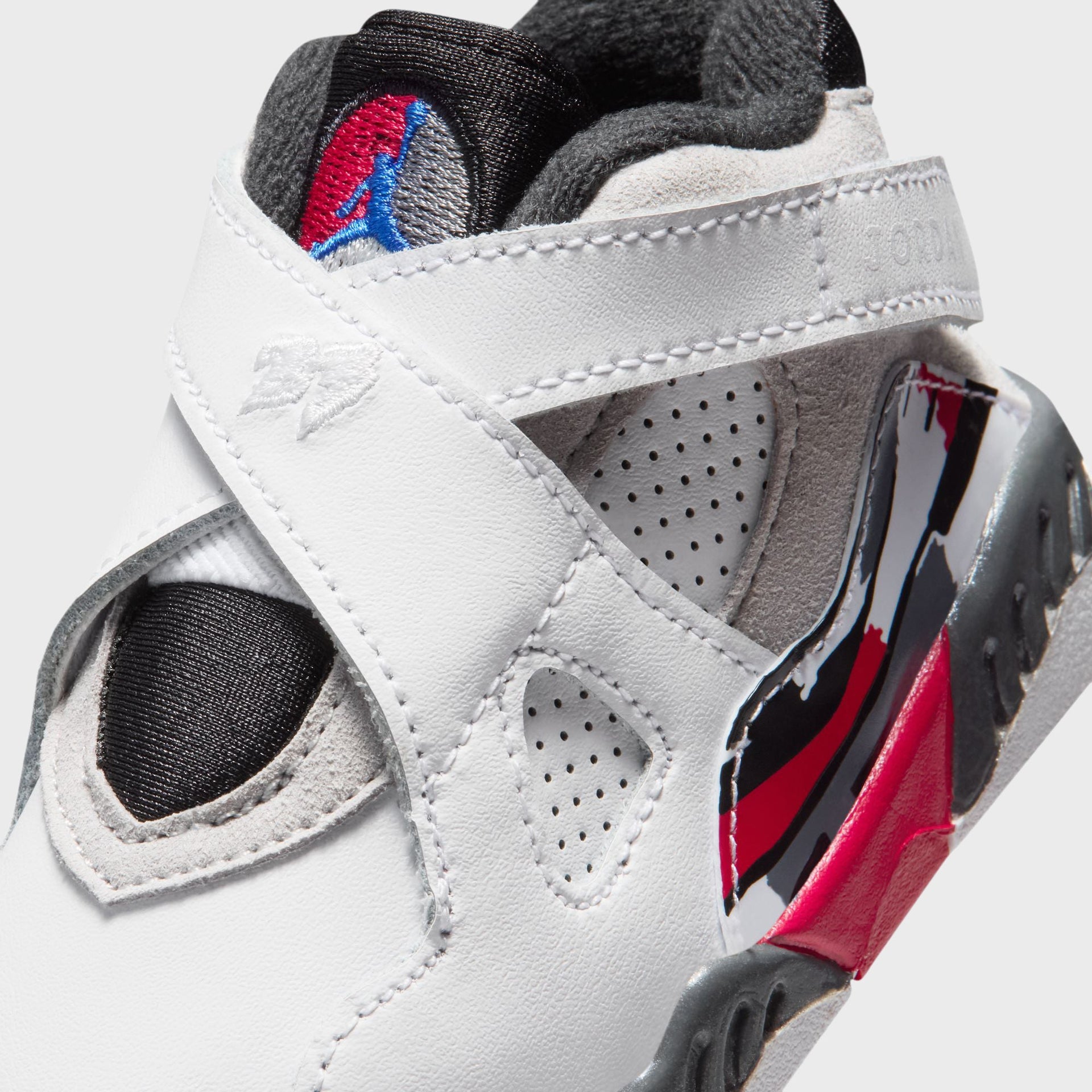 Jordan TD Air Jordan 8 Retro - White / True Red / Black