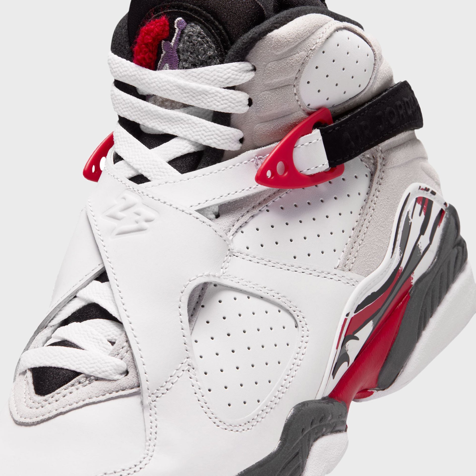 Jordan GS Air Jordan 8 Retro - White / True Red / Black