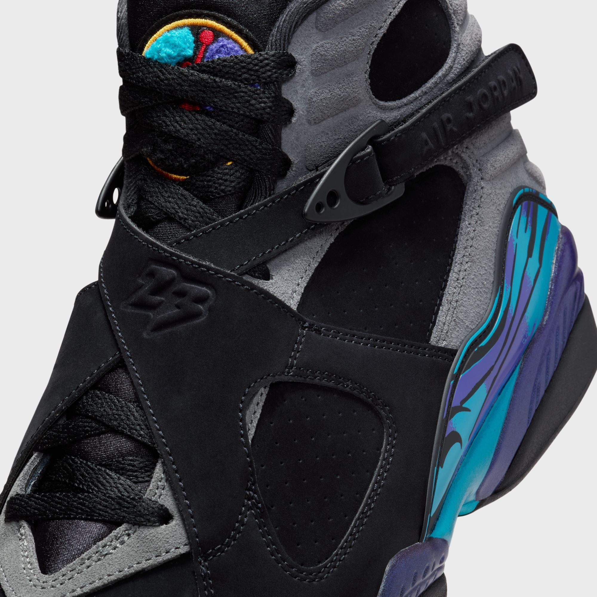 Jordan Air Jordan 8 Retro - Black / True Red / Flint Grey / Bright Jordan Air Jordan 8 Retro - Black / True Red / Flint Grey / Bright