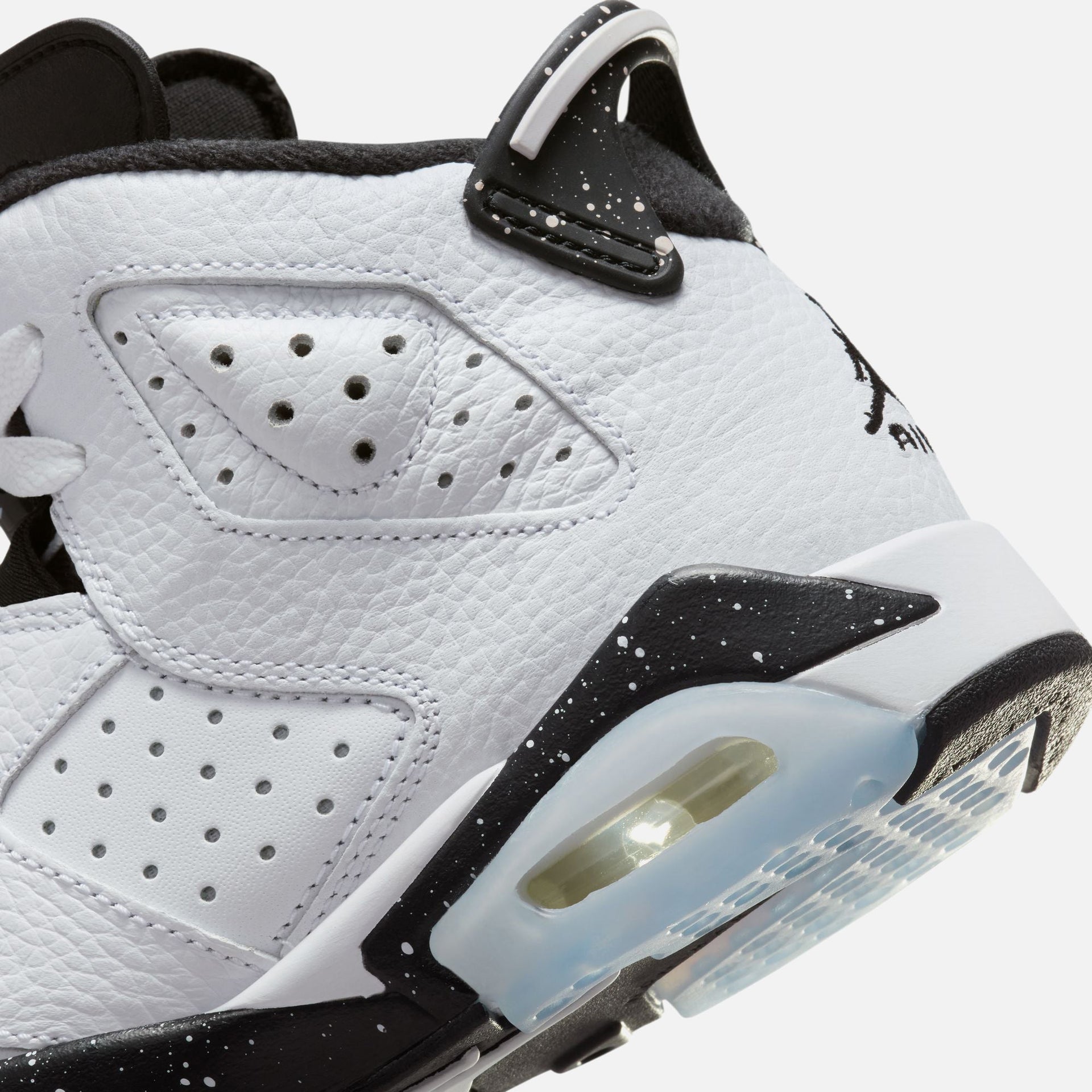 Jordan GS Air Jordan 6 Retro - White / Black