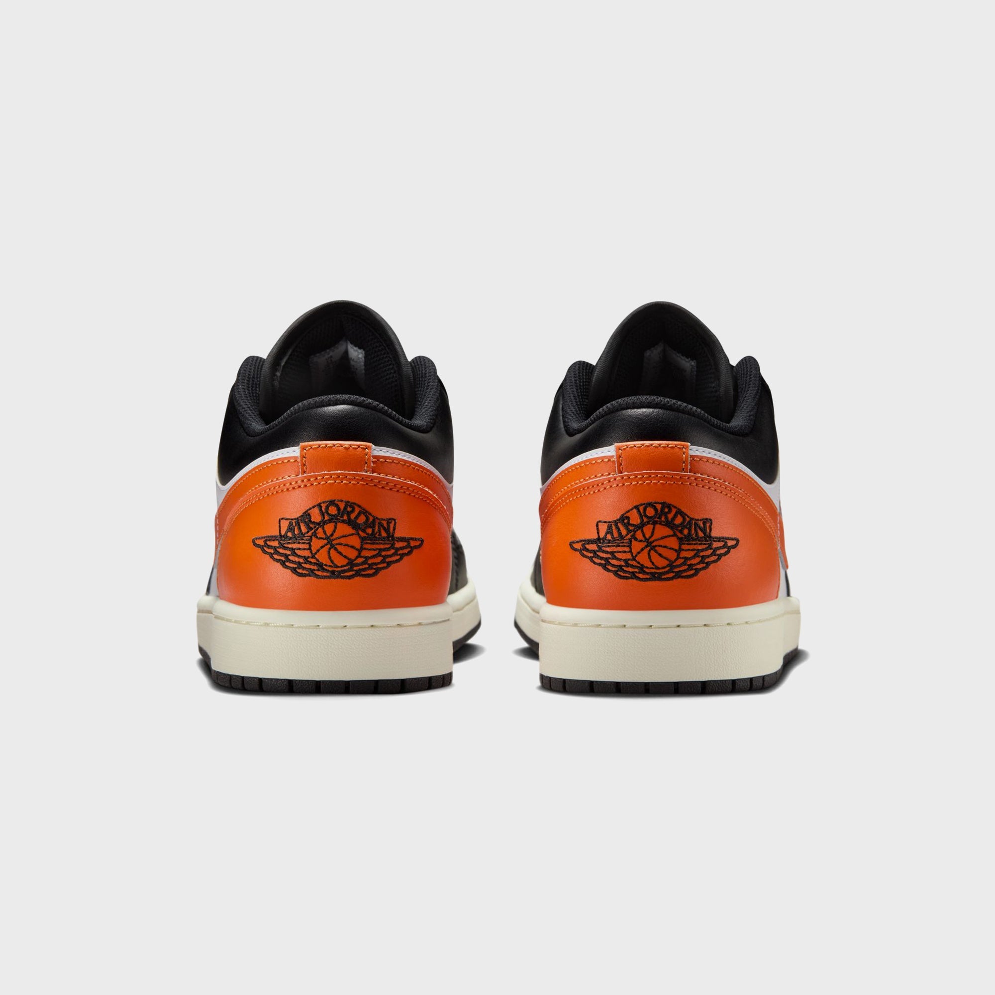 Nike Air Jordan 1 Low - Black / Starfish / White / Sail – Kith Canada