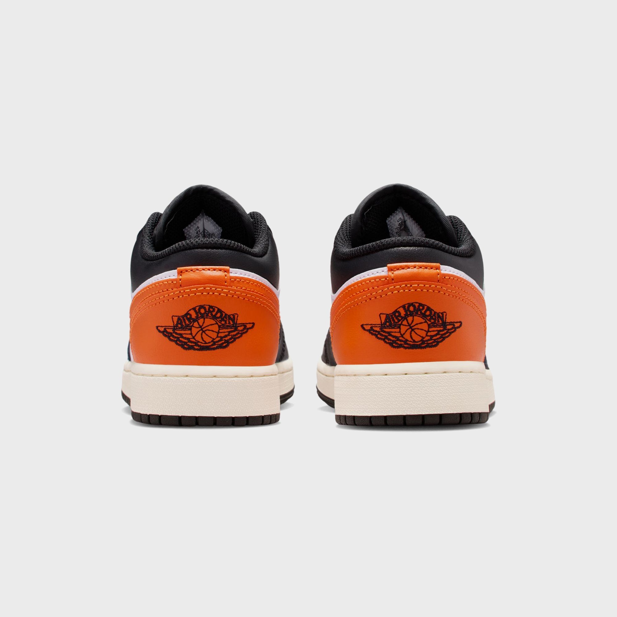 AIR JORDAN 1 LOW GS 25㎝ Jordan GS Air Jordan 1 Low - Black / Starfish / White / Sail