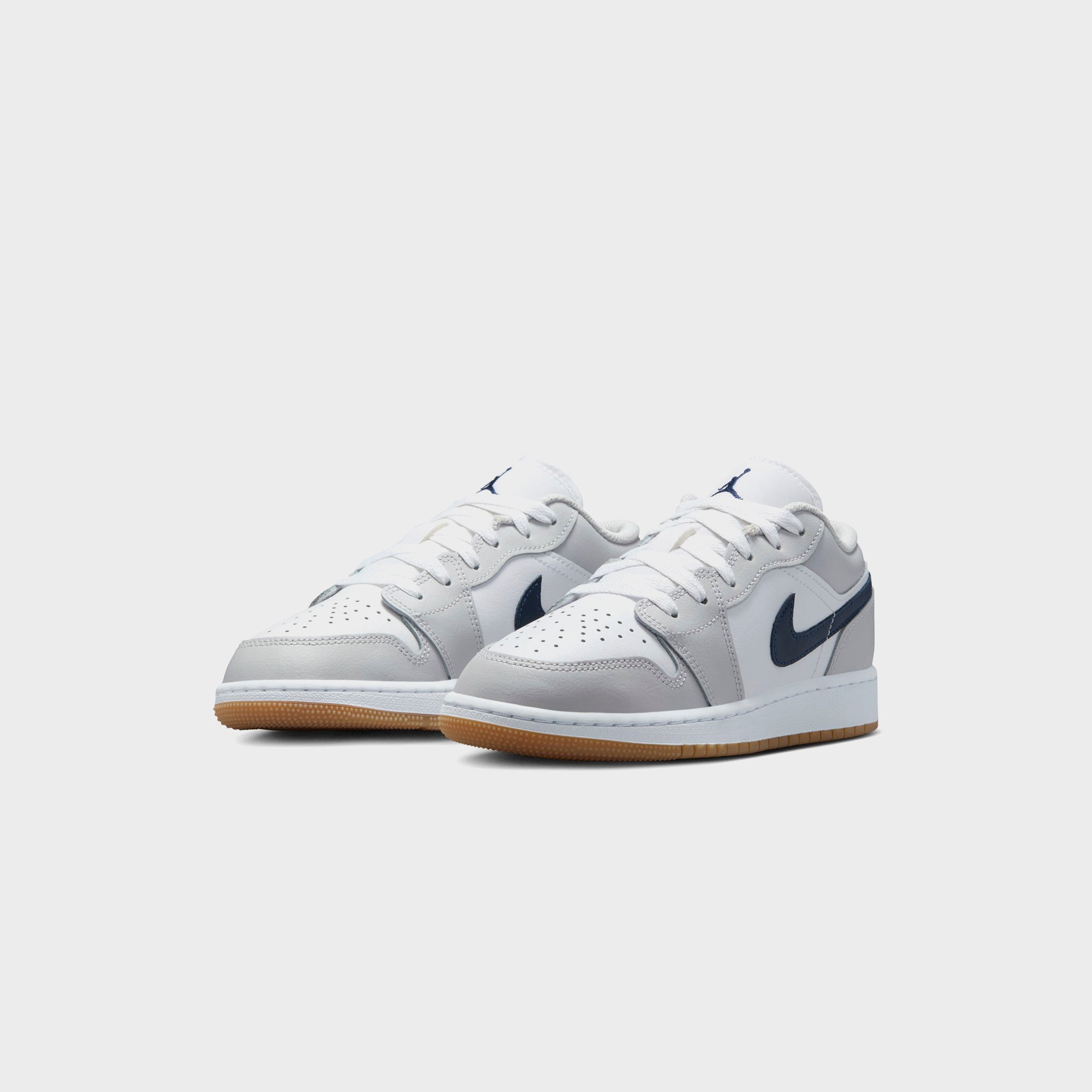 Nike Air Jordan 1 Low - White / Neutral Grey / Gum Medium Brown