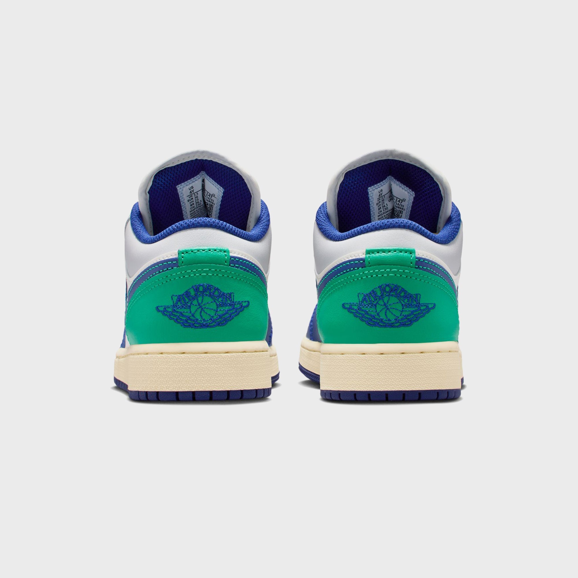 Jordan GS Air Jordan 1 Low - Sail / Deep Royal Blue / Stadium