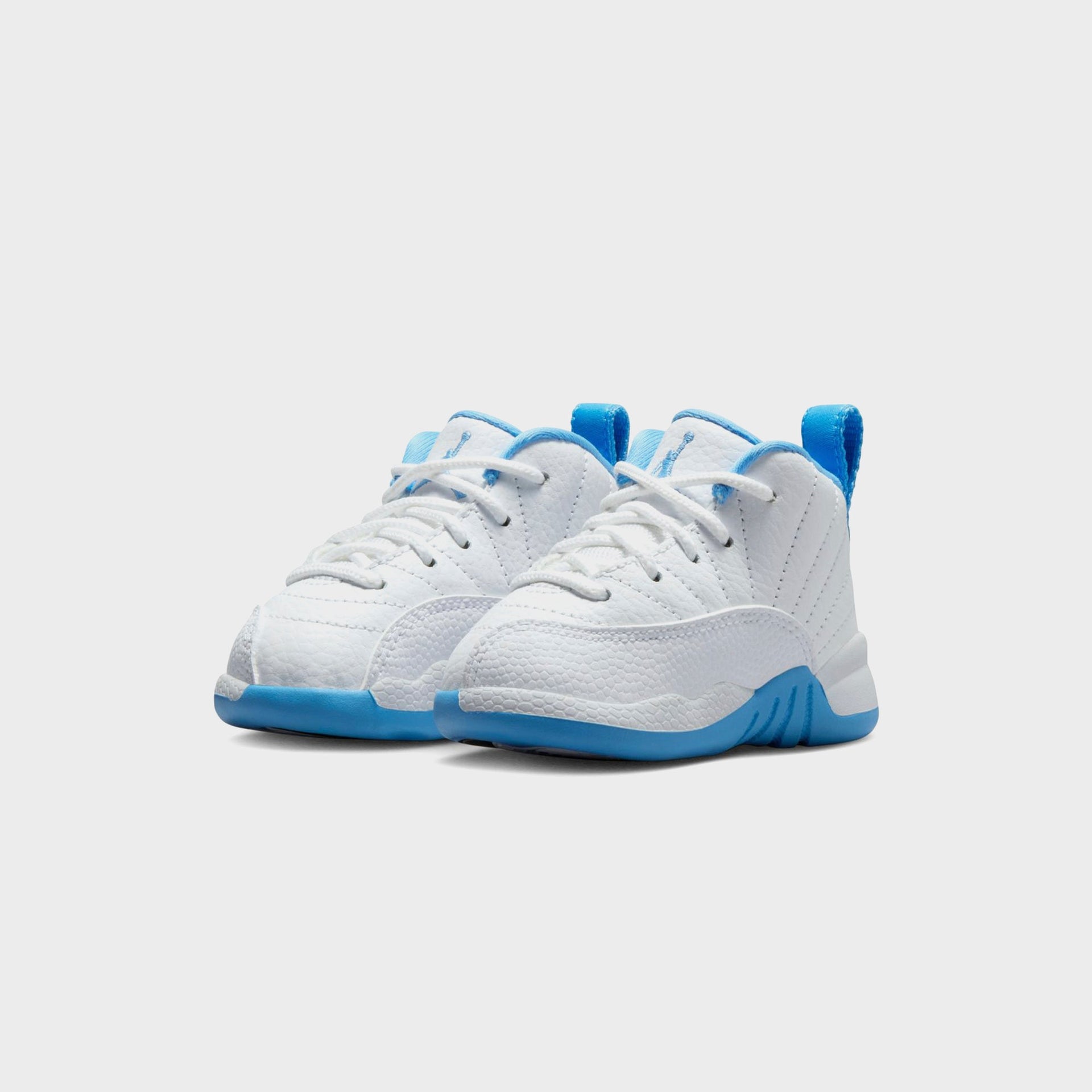 Nike Toddler Jordan 12 Retro - White / Metallic Silver / University Blue
