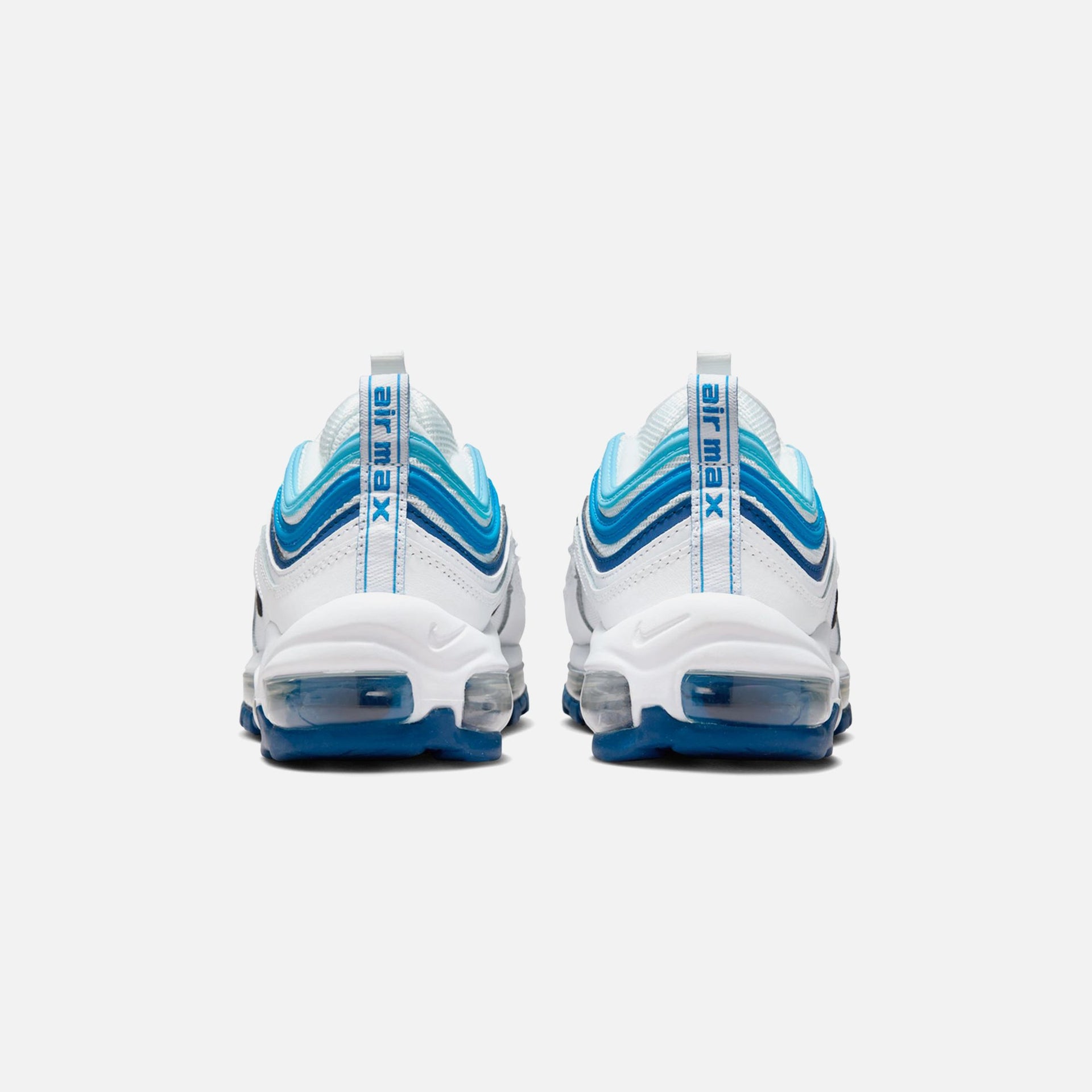 Nike Grade School Air Max 97 - Summit White / Black / Court Blue