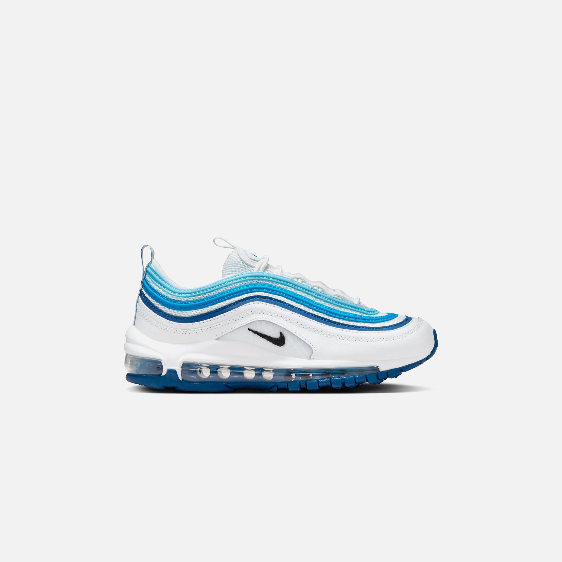 Nike Grade School Air Max 97 - Summit White / Black / Court Blue