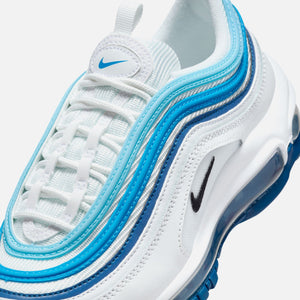 Nike Grade School Air Max 97 - Summit White / Black / Court Blue