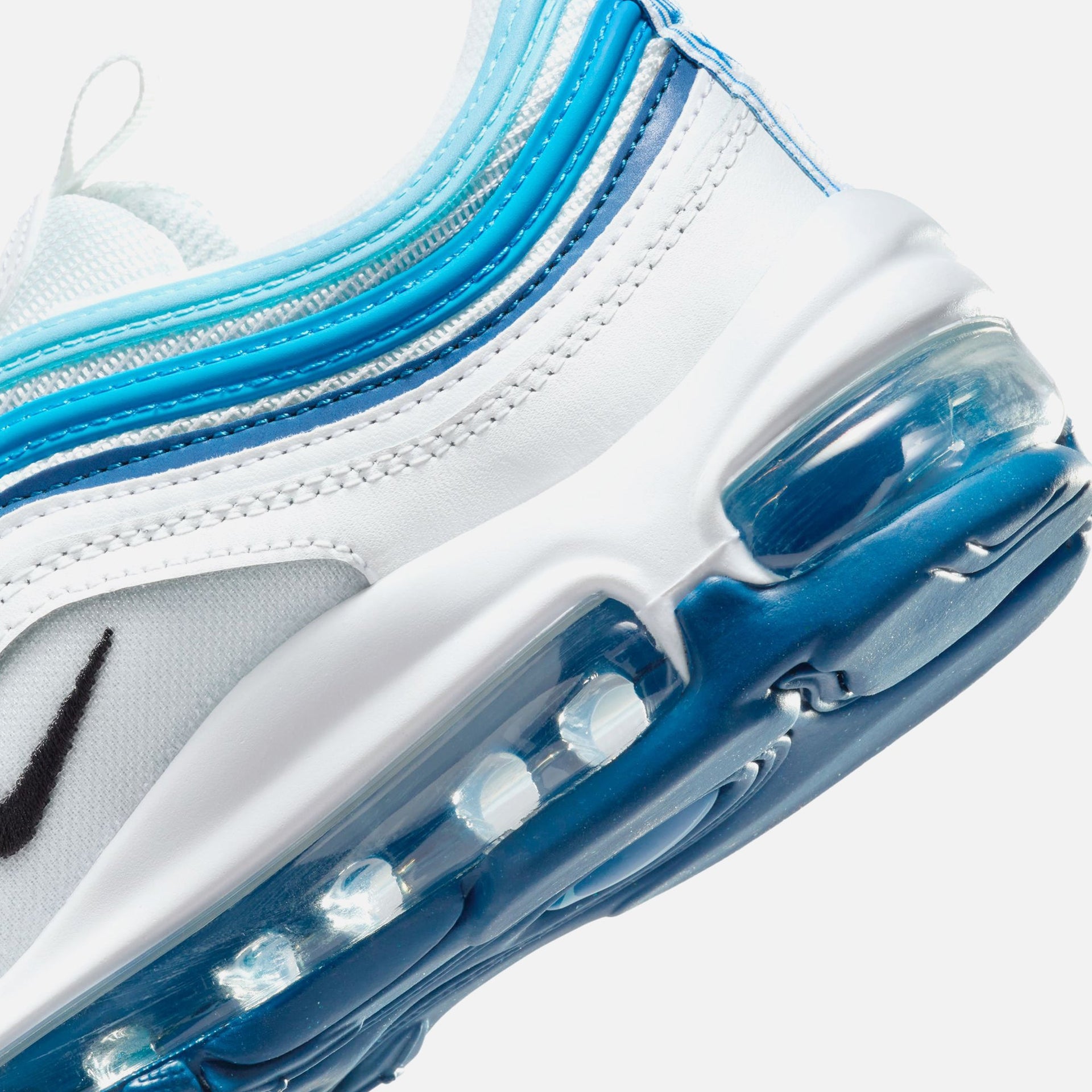 Nike Grade School Air Max 97 - Summit White / Black / Court Blue