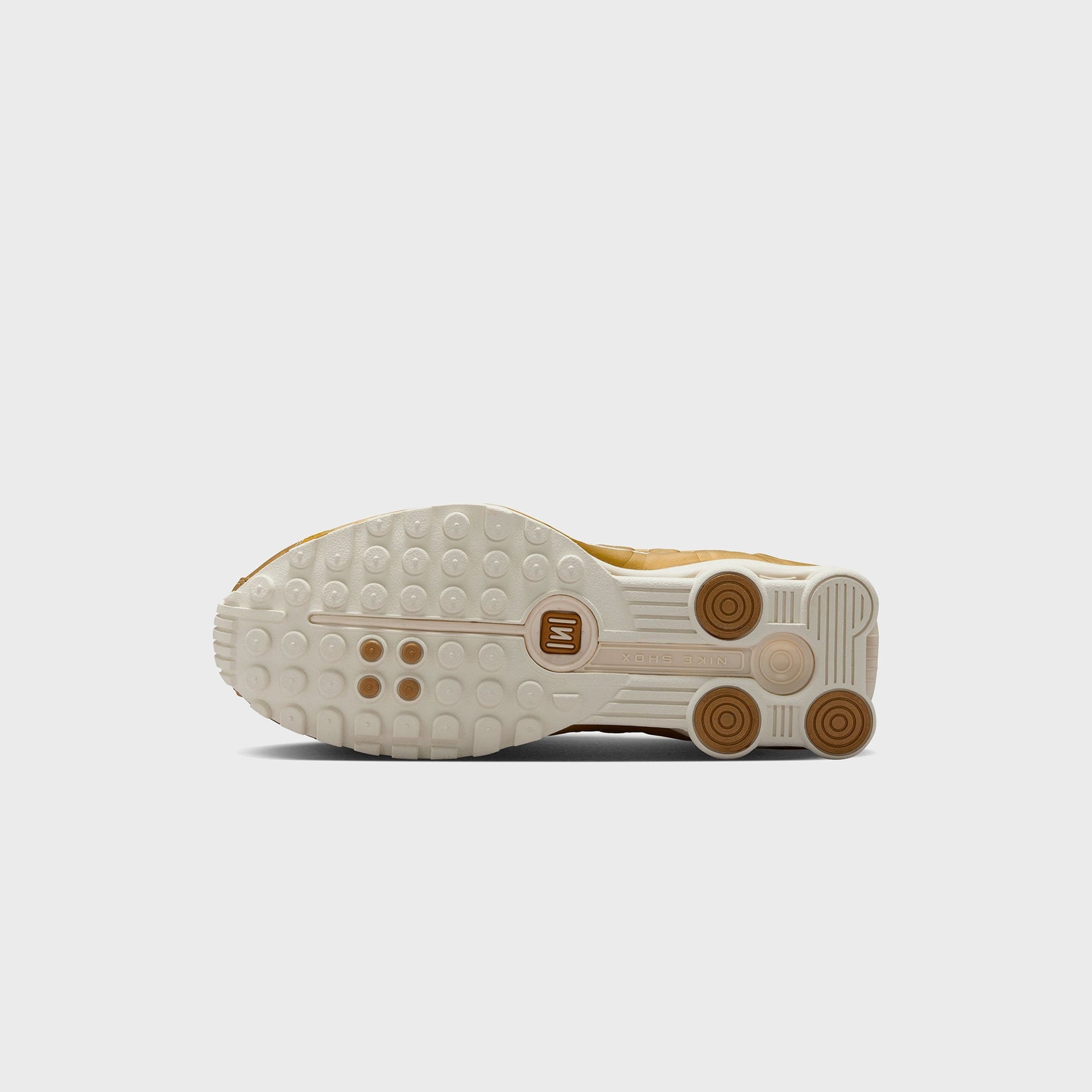 Nike WMNS Shox R4 - Soft Pearl / Metallic Gold