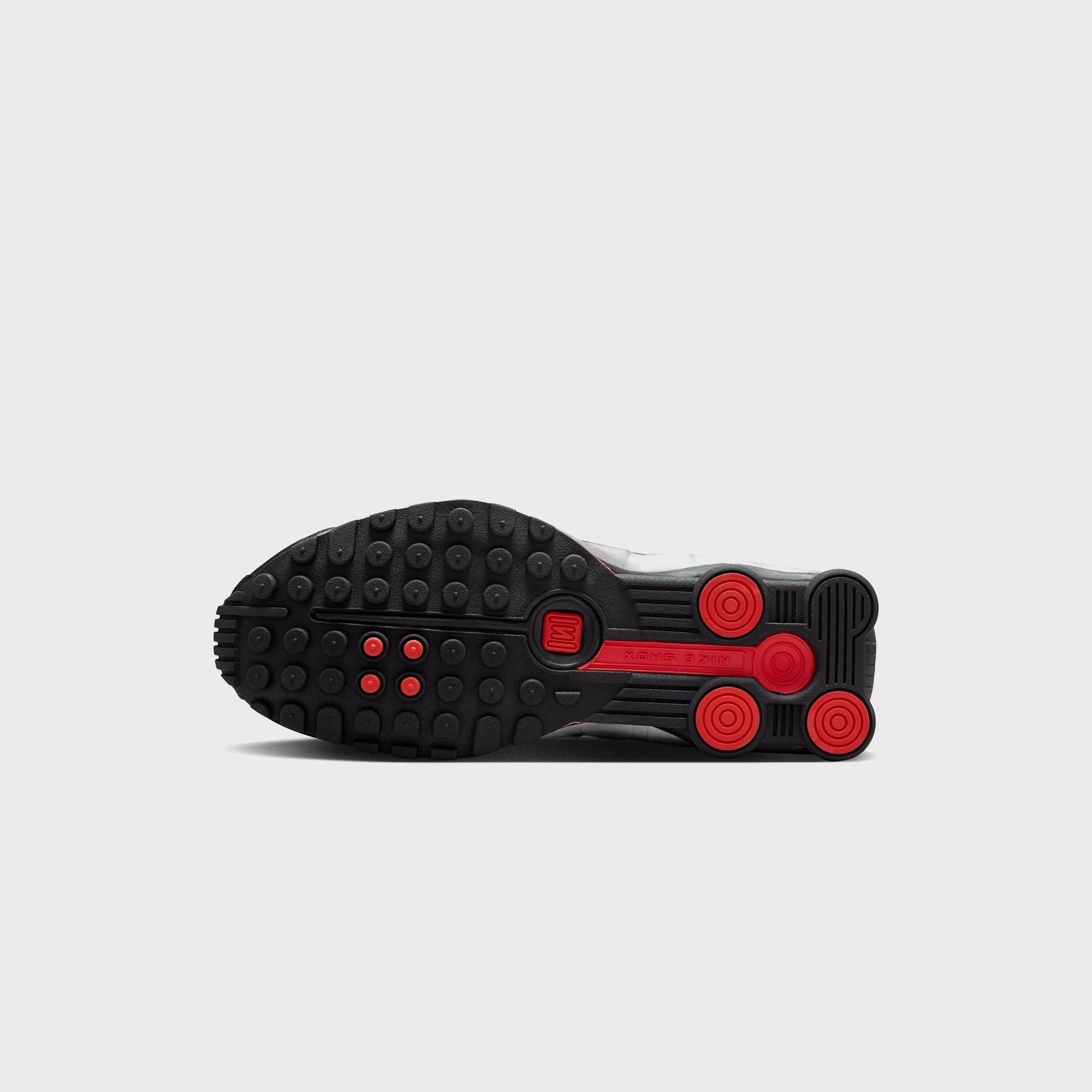 Nike Shox R4 - Black / Metallic Silver / Light Crimson