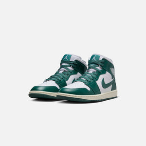 Nike WMNS Air Jordan 1 Mid - White / Sail / Oxidised Green